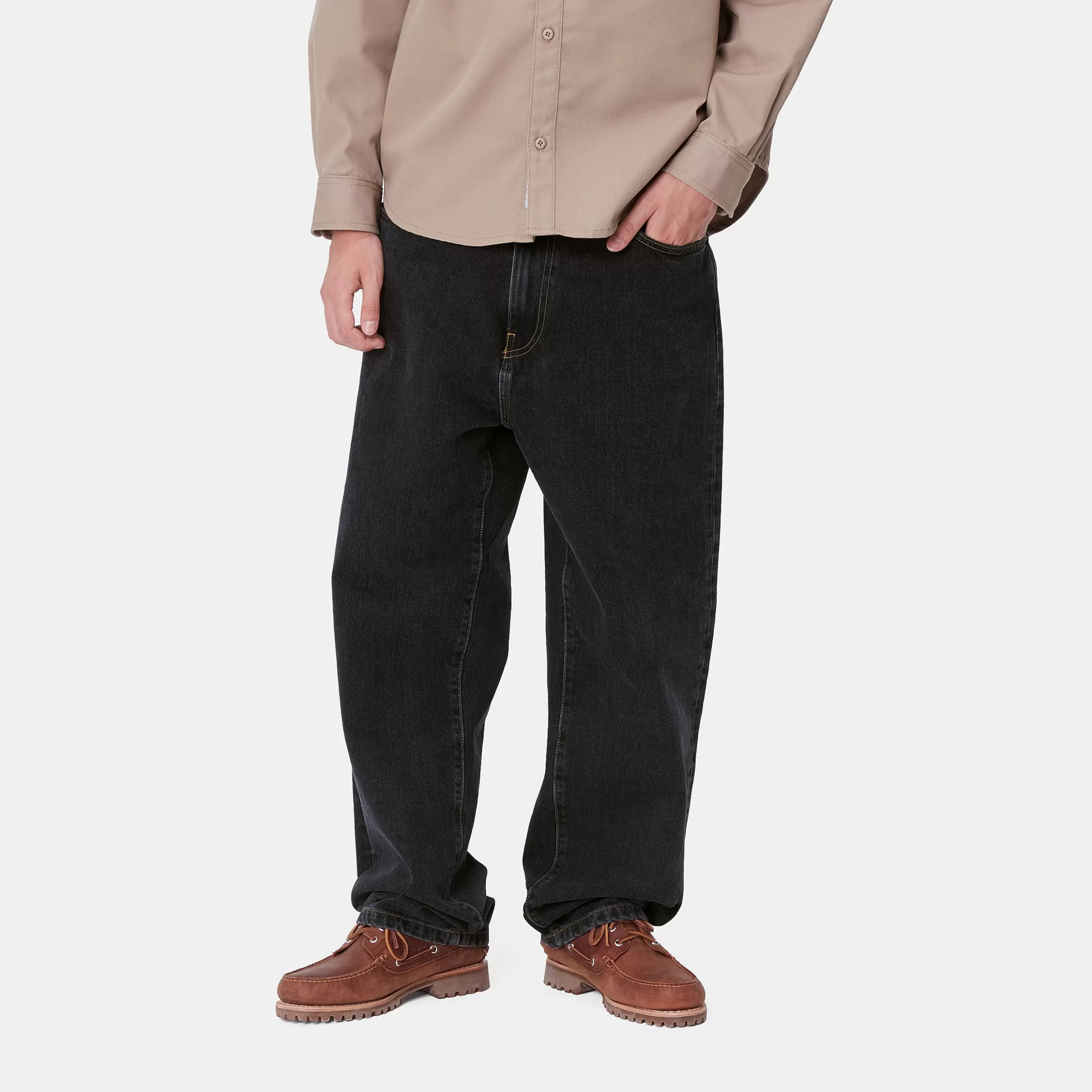 Ganga | Calças | Carhartt WIP Aaron Pant Black