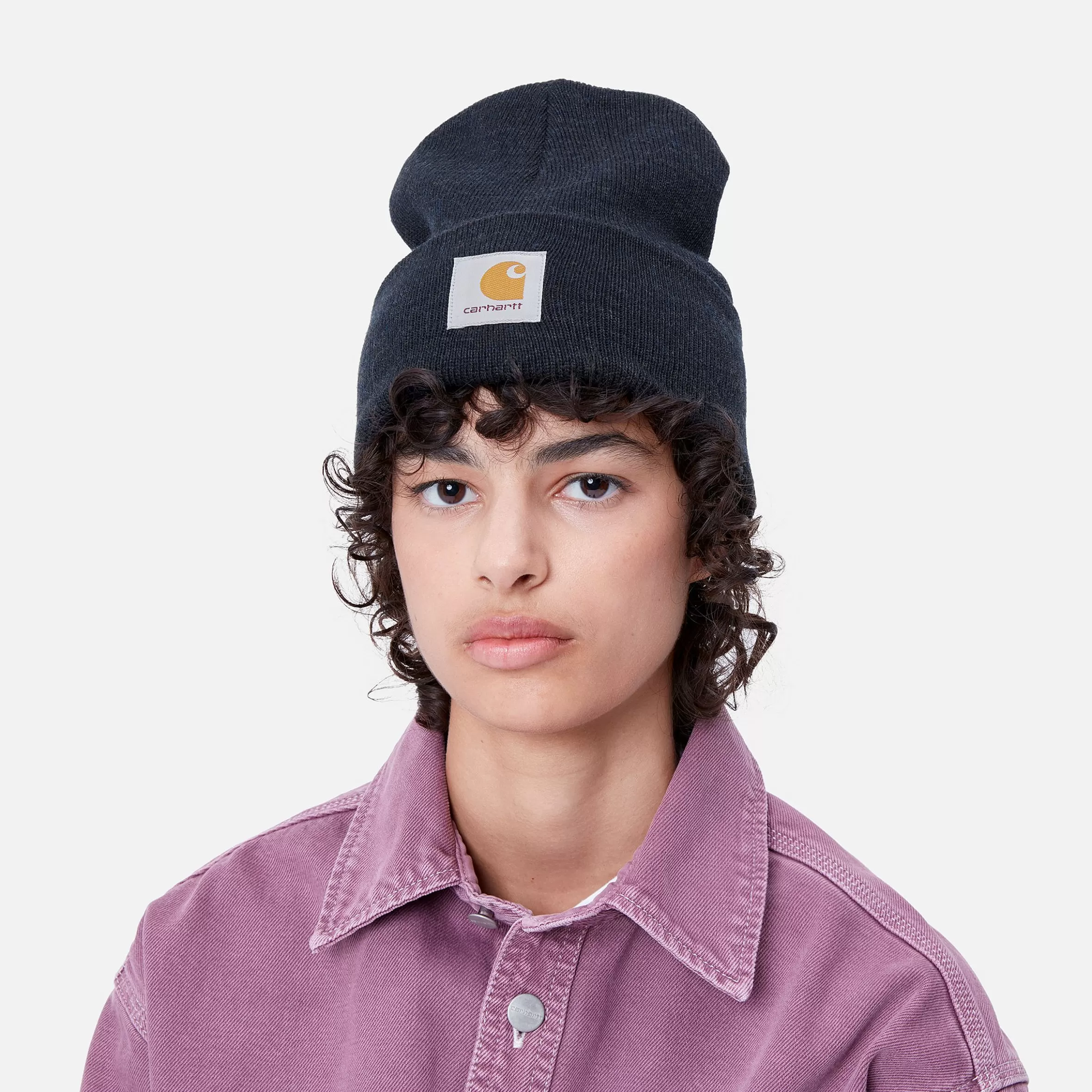 Acessórios | Bonnets | Carhartt WIP Acrylic Watch Hat Dark Navy Heather