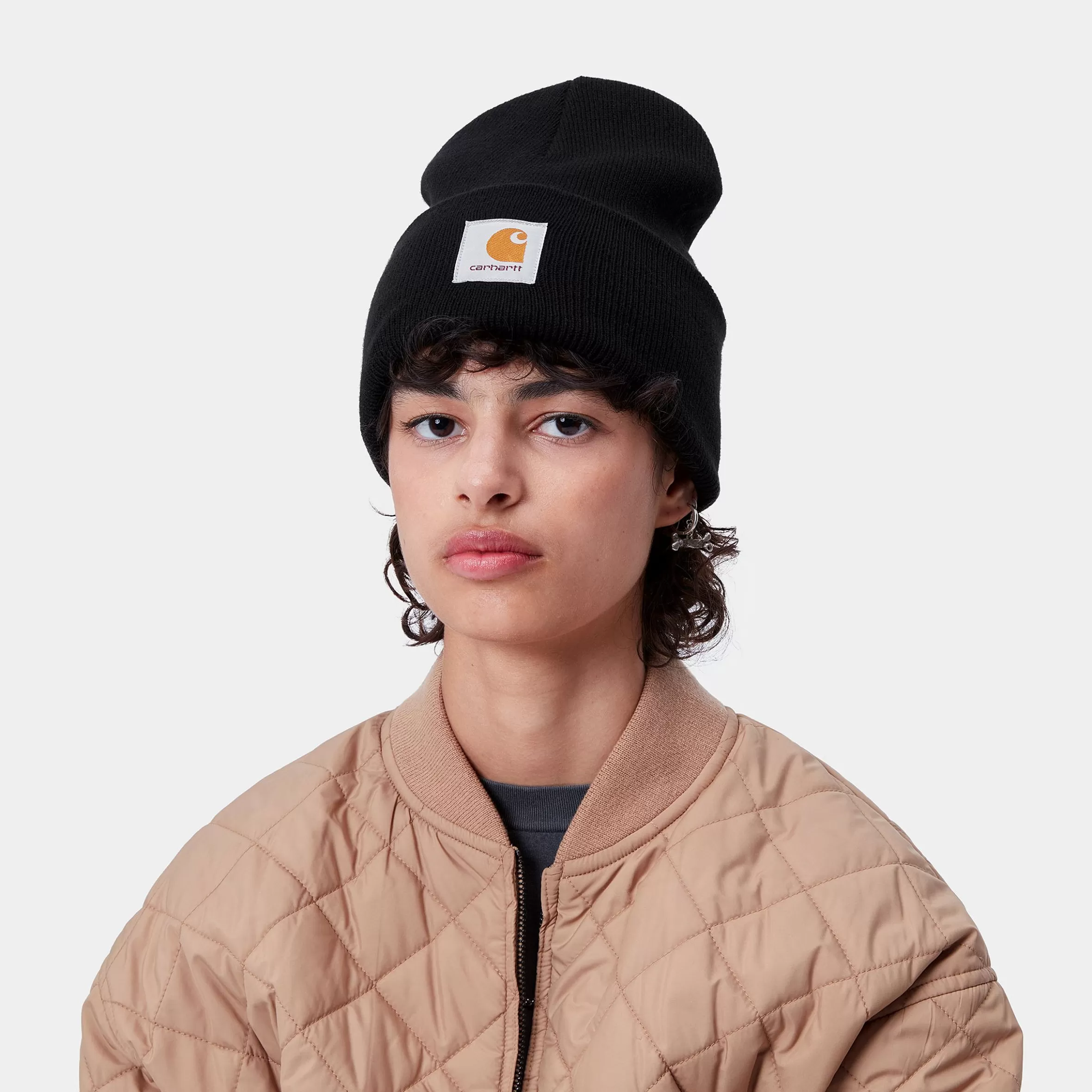 Acessórios | Bonnets | Carhartt WIP Acrylic Watch Hat Black