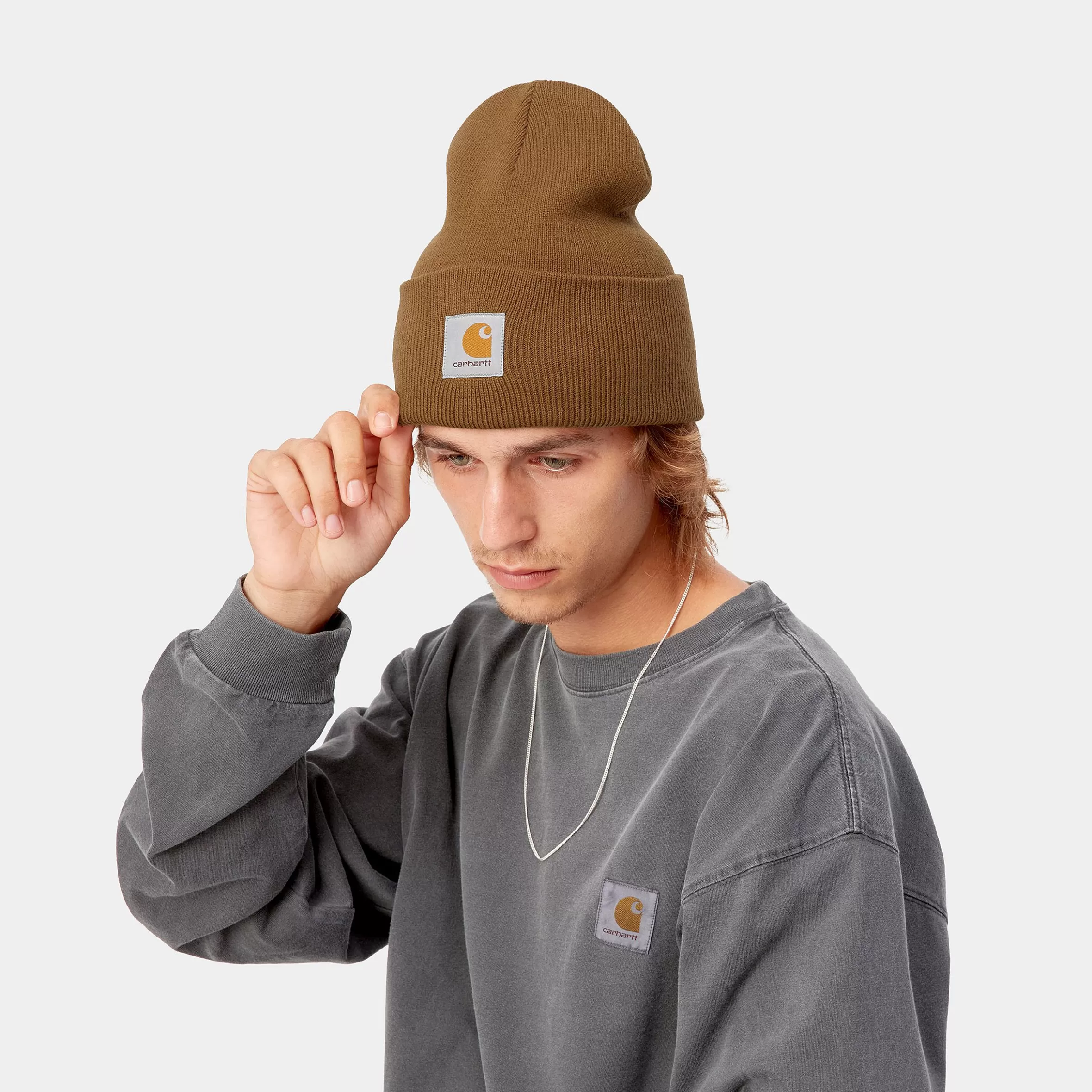 Acessórios | Bonnets | Carhartt WIP Acrylic Watch Hat Hamilton Brown