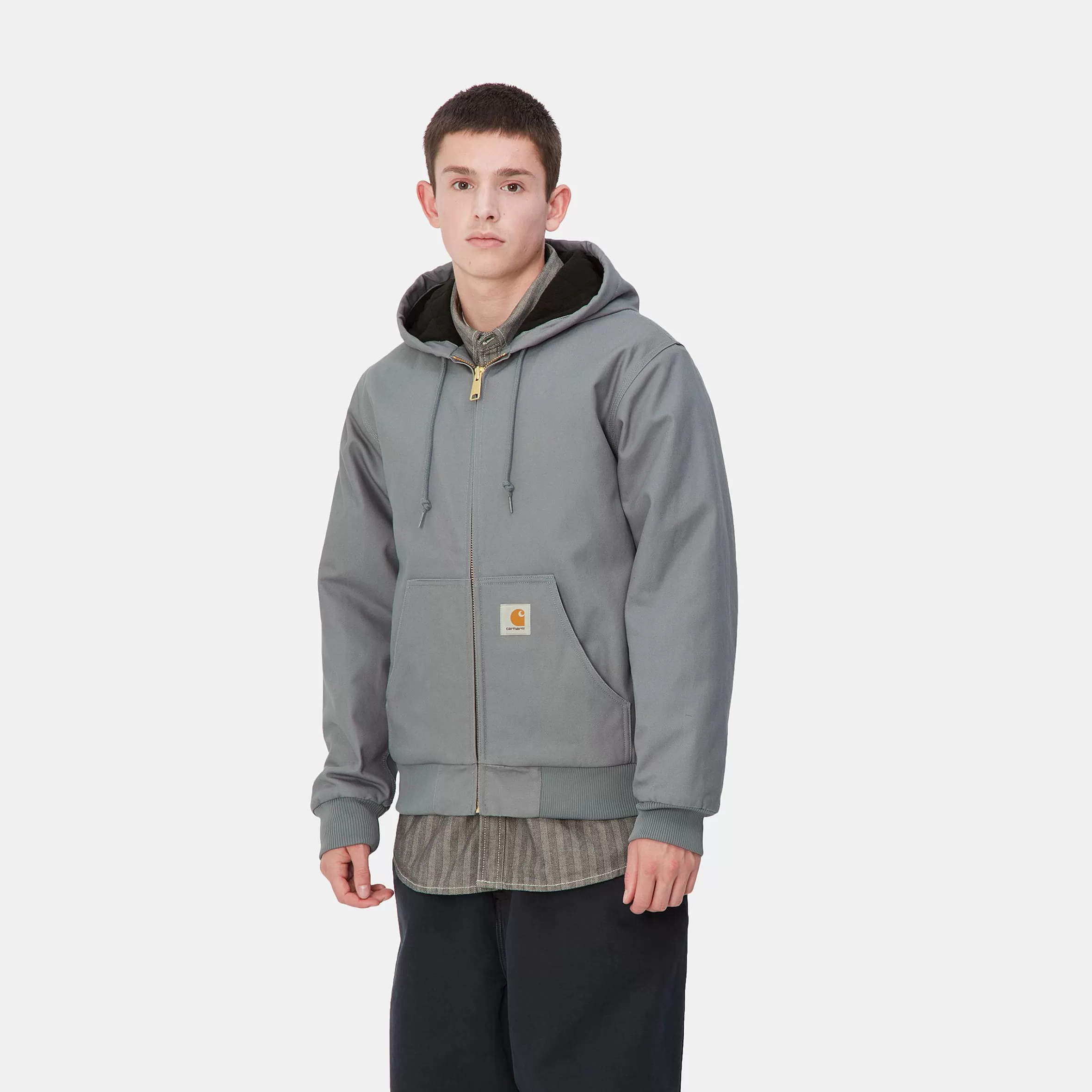 Blusões E Coletes | Carhartt WIP Active Jacket (Winter) Dove Grey