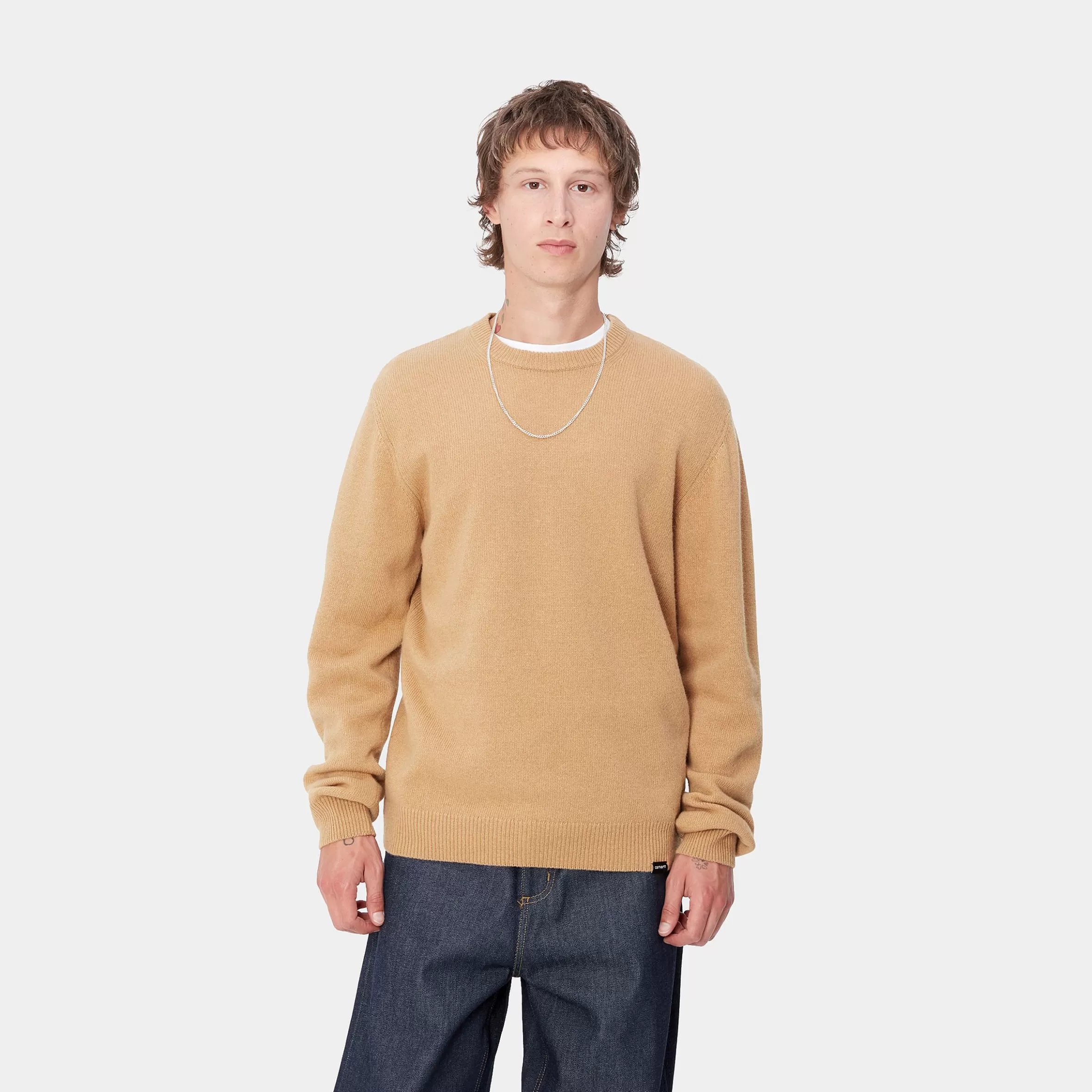 Malhas | Carhartt WIP Alten Sweater Peanut