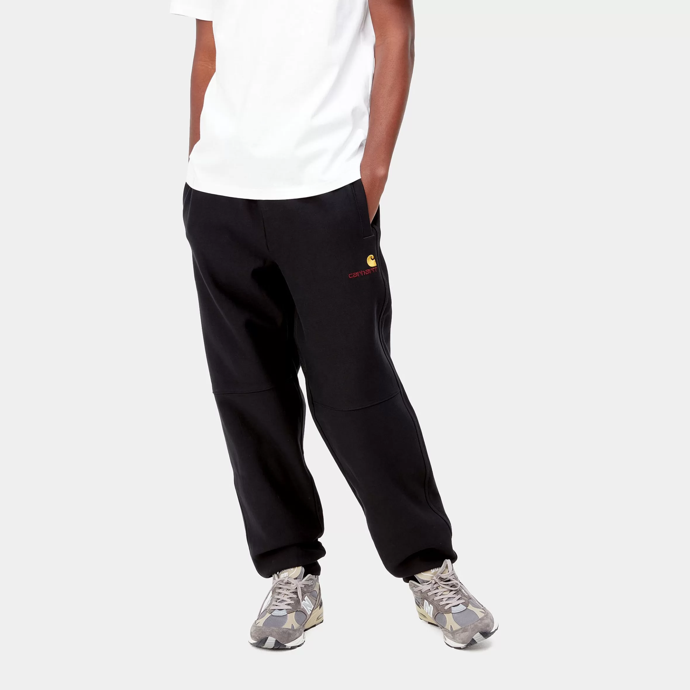 Sweats | Calças | Carhartt WIP American Script Jogging Pant Black