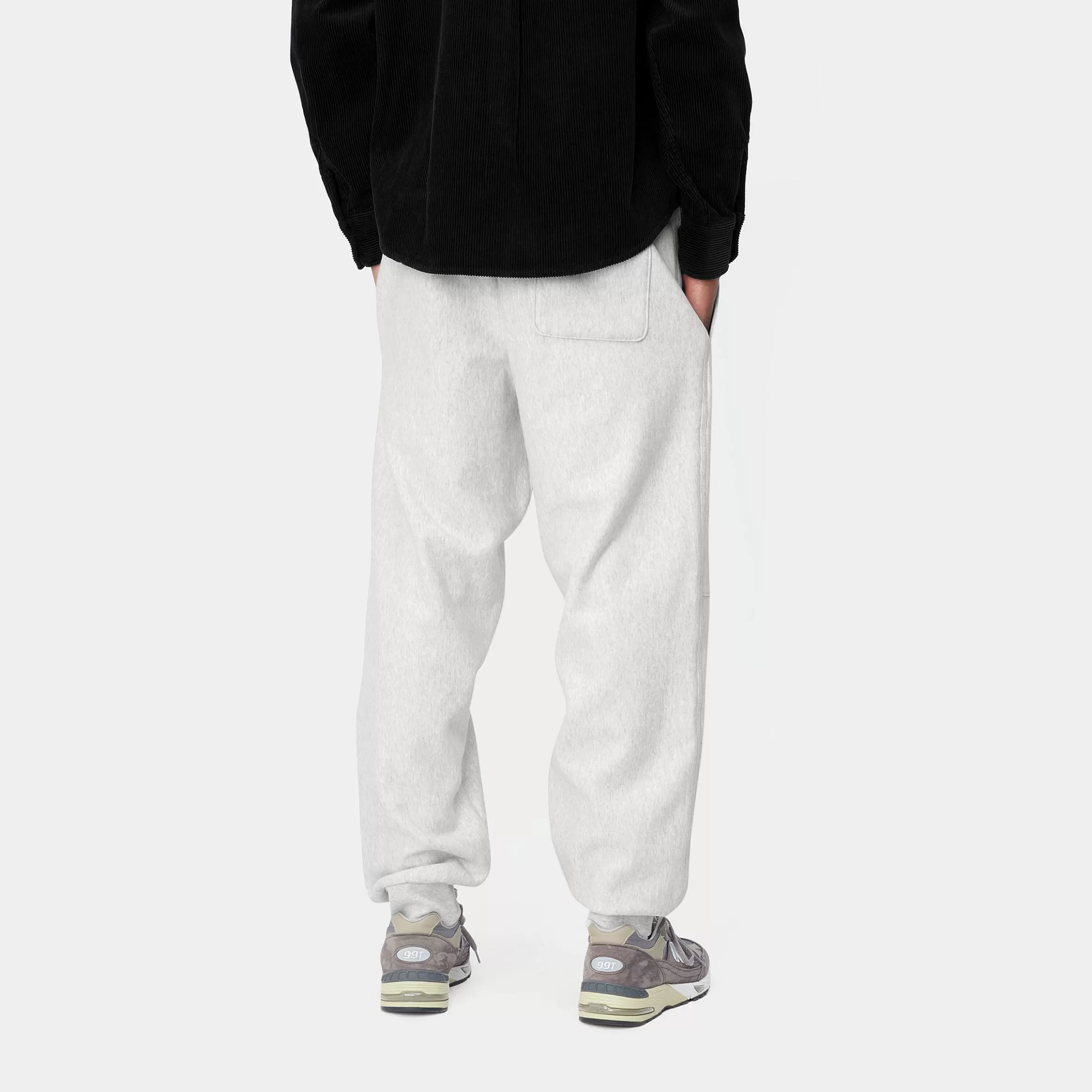 Sweats | Calças | Carhartt WIP American Script Jogging Pant Ash Heather