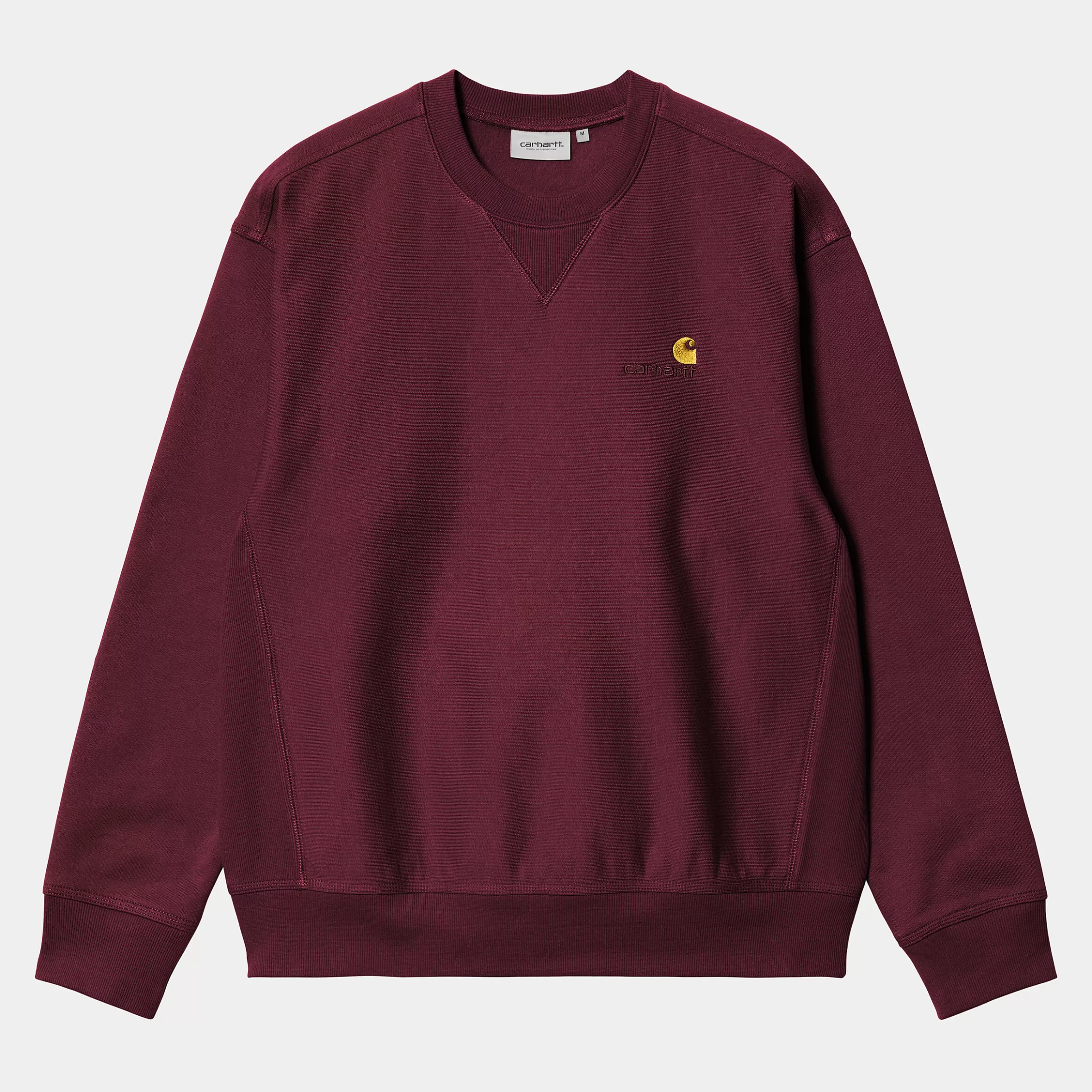 Sweats | Carhartt WIP American Script Sweatshirt Malbec