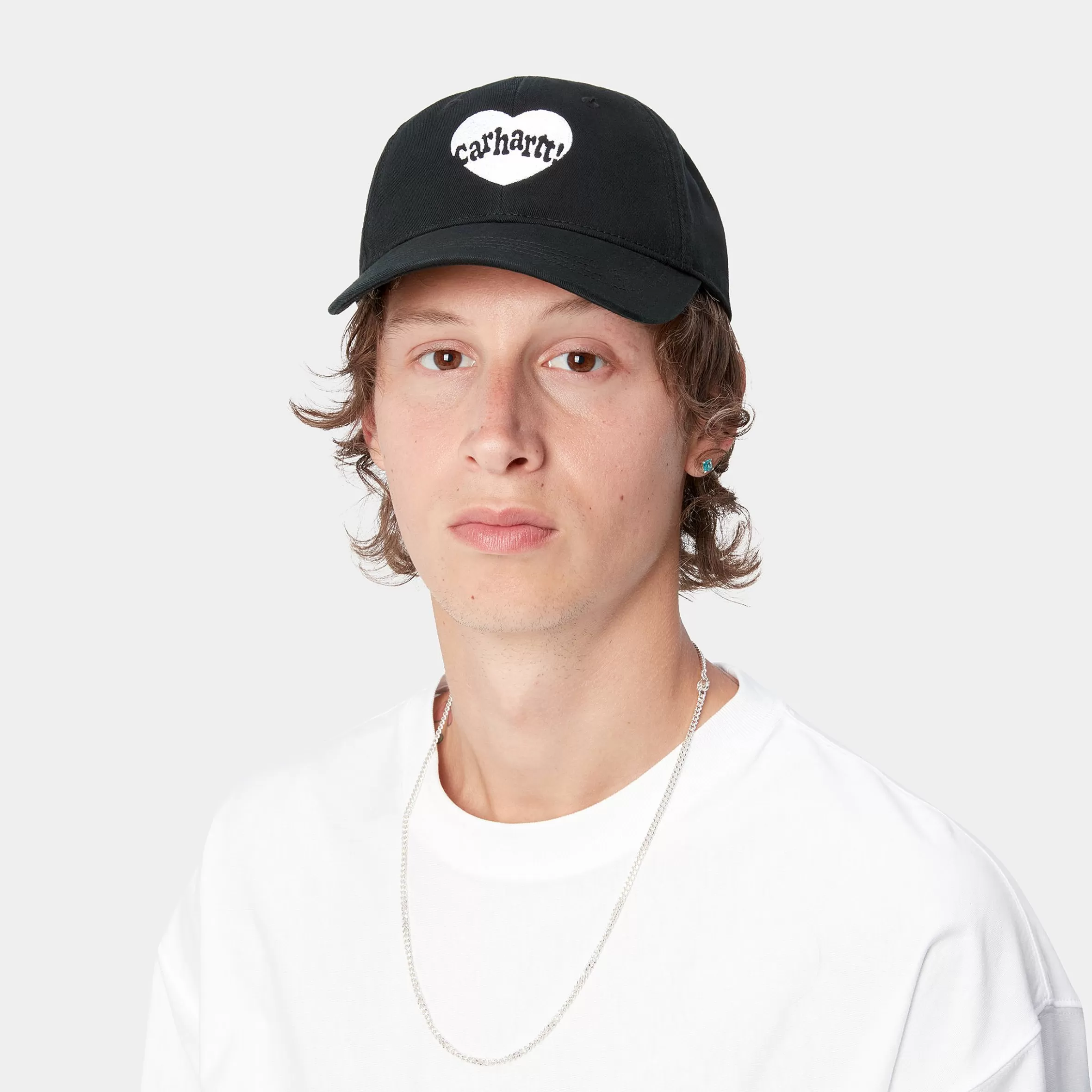 Acessórios | Bonés & Chapéus | Carhartt WIP Amour Cap Black / White