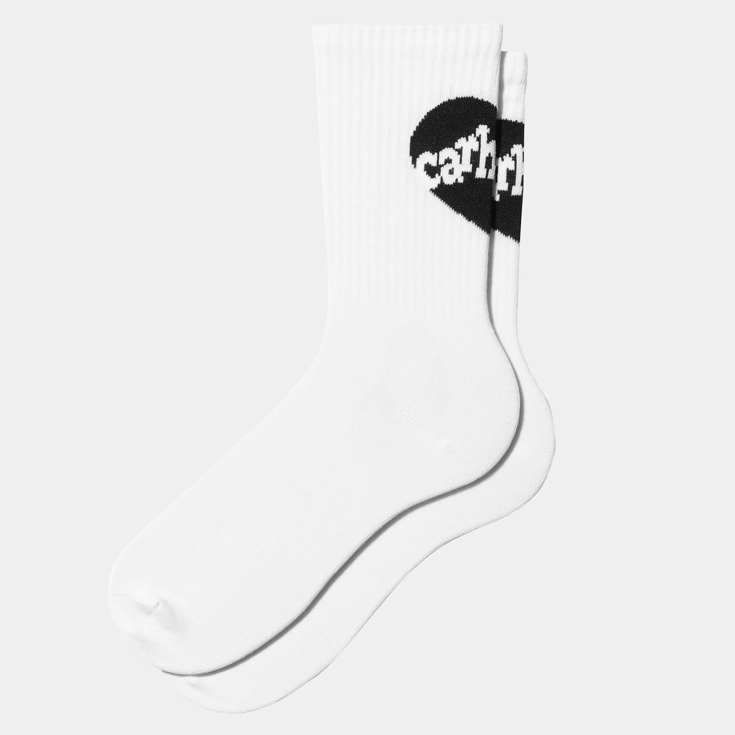 Acessórios | Meias | Carhartt WIP Amour Socks White / Black