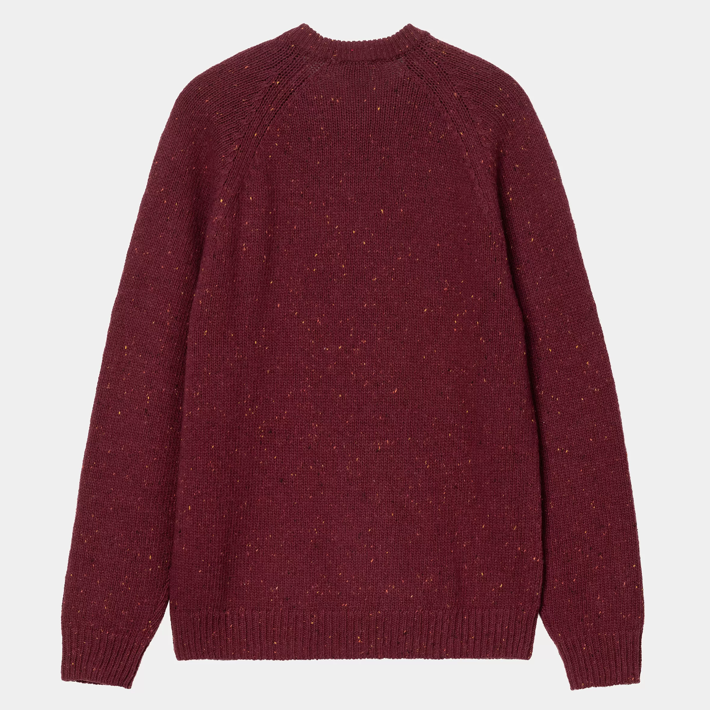 Malhas | Carhartt WIP Anglistic Sweater Speckled Malbec