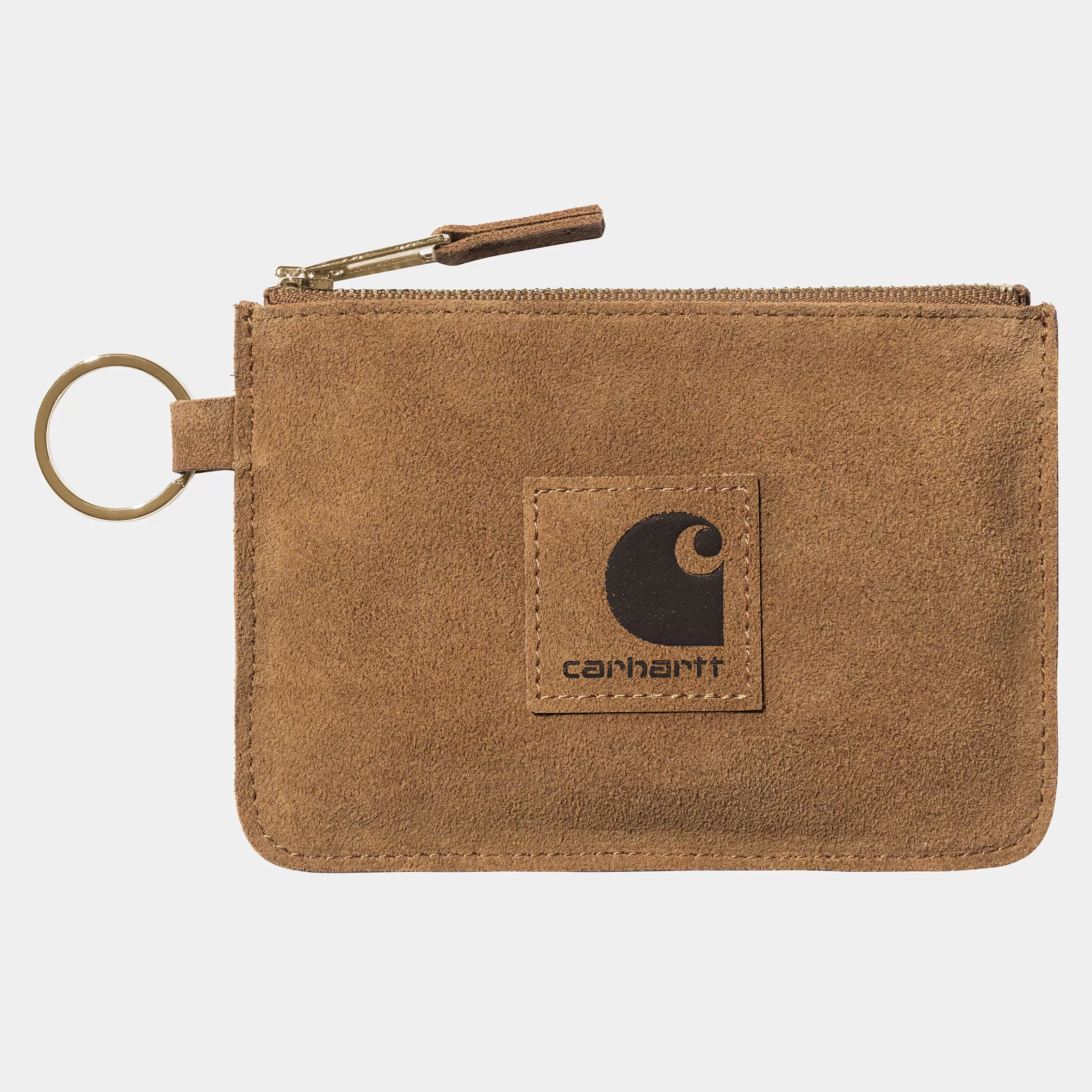 Acessórios | Carteiras | Carhartt WIP Artificial Suede Zip Wallet Hamilton Brown