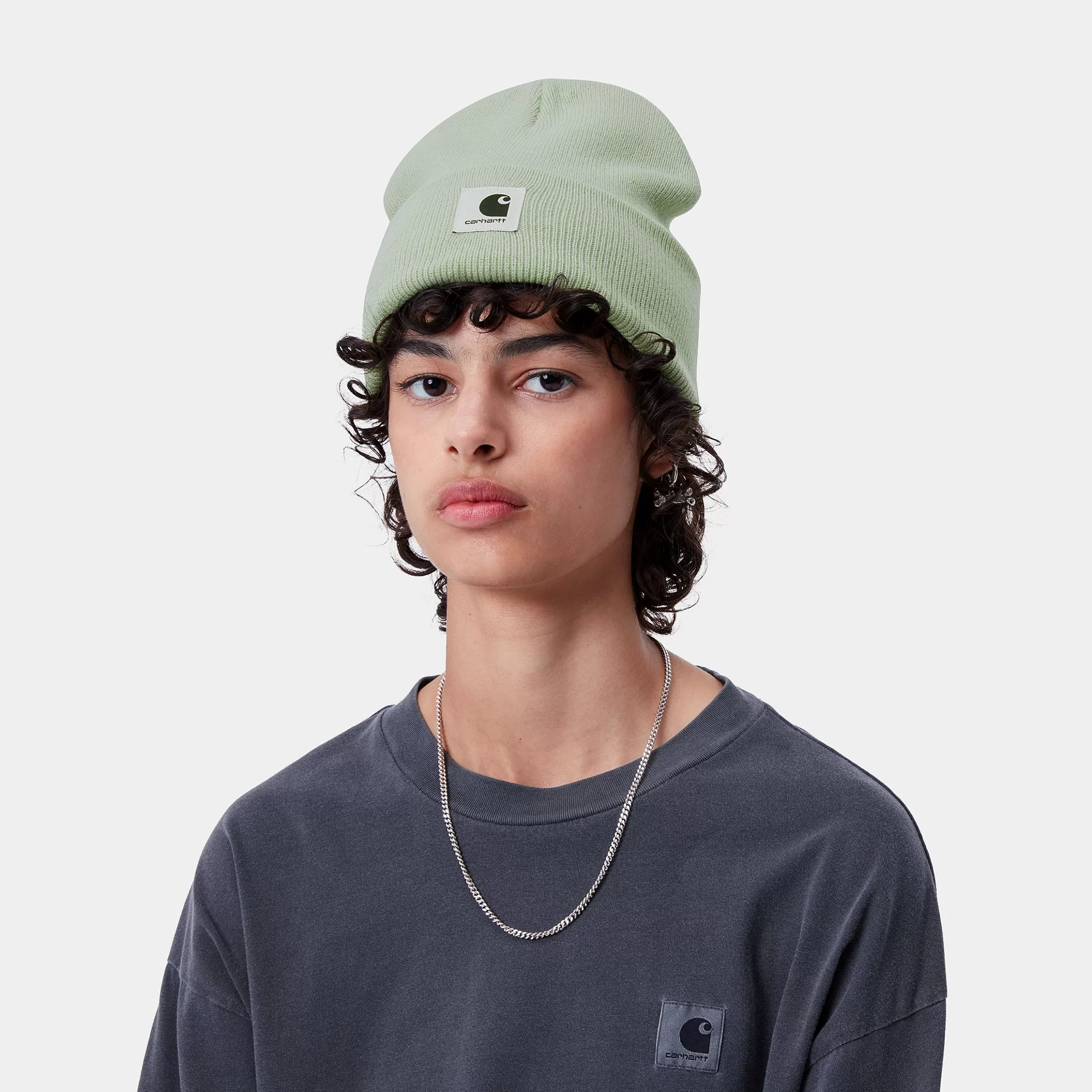 Acessórios | Bonnets | Carhartt WIP Ashley Beanie Charm Green