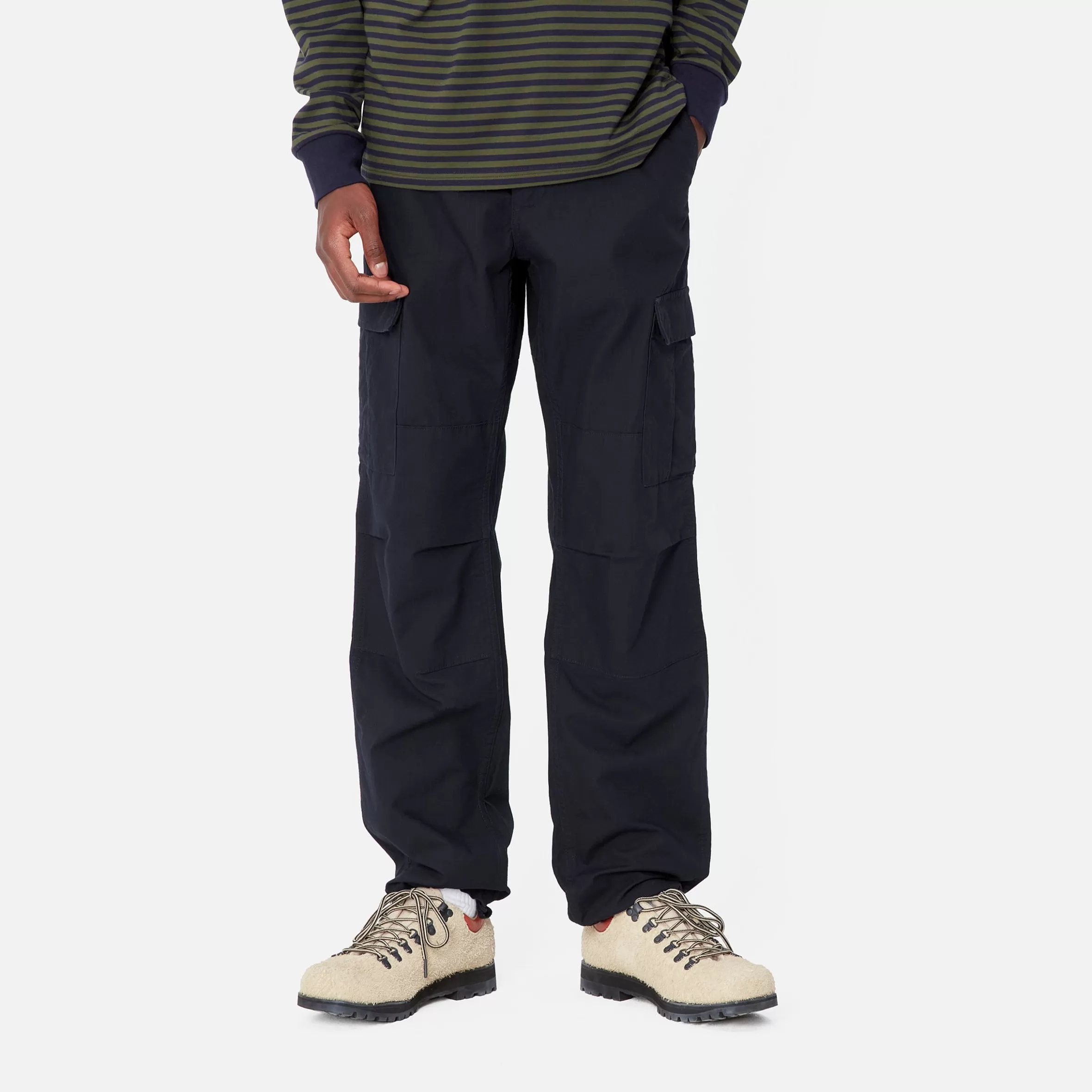 Calças | Carhartt WIP Aviation Pant Dark Navy