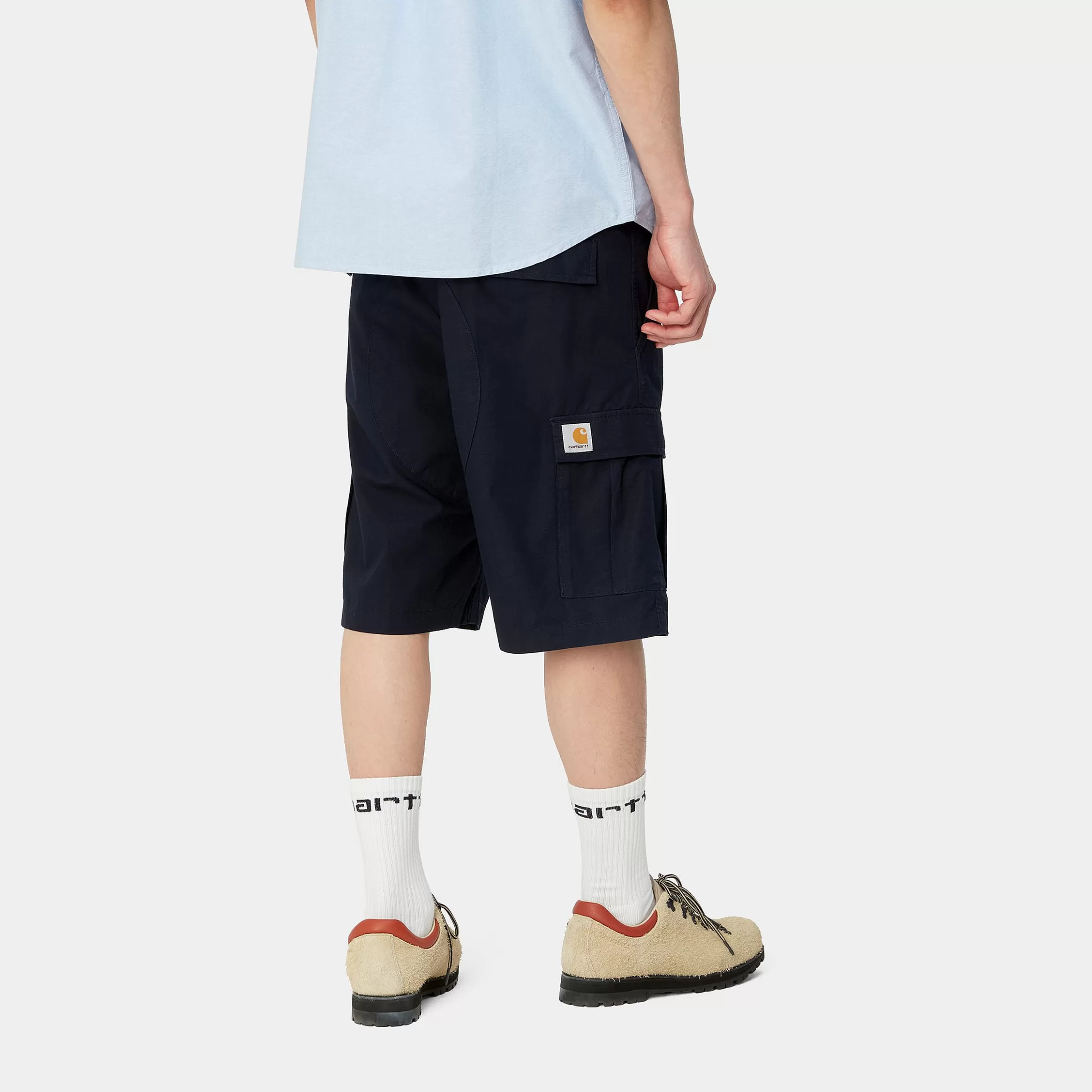 Calções E Banho | Carhartt WIP Aviation Short Dark Navy