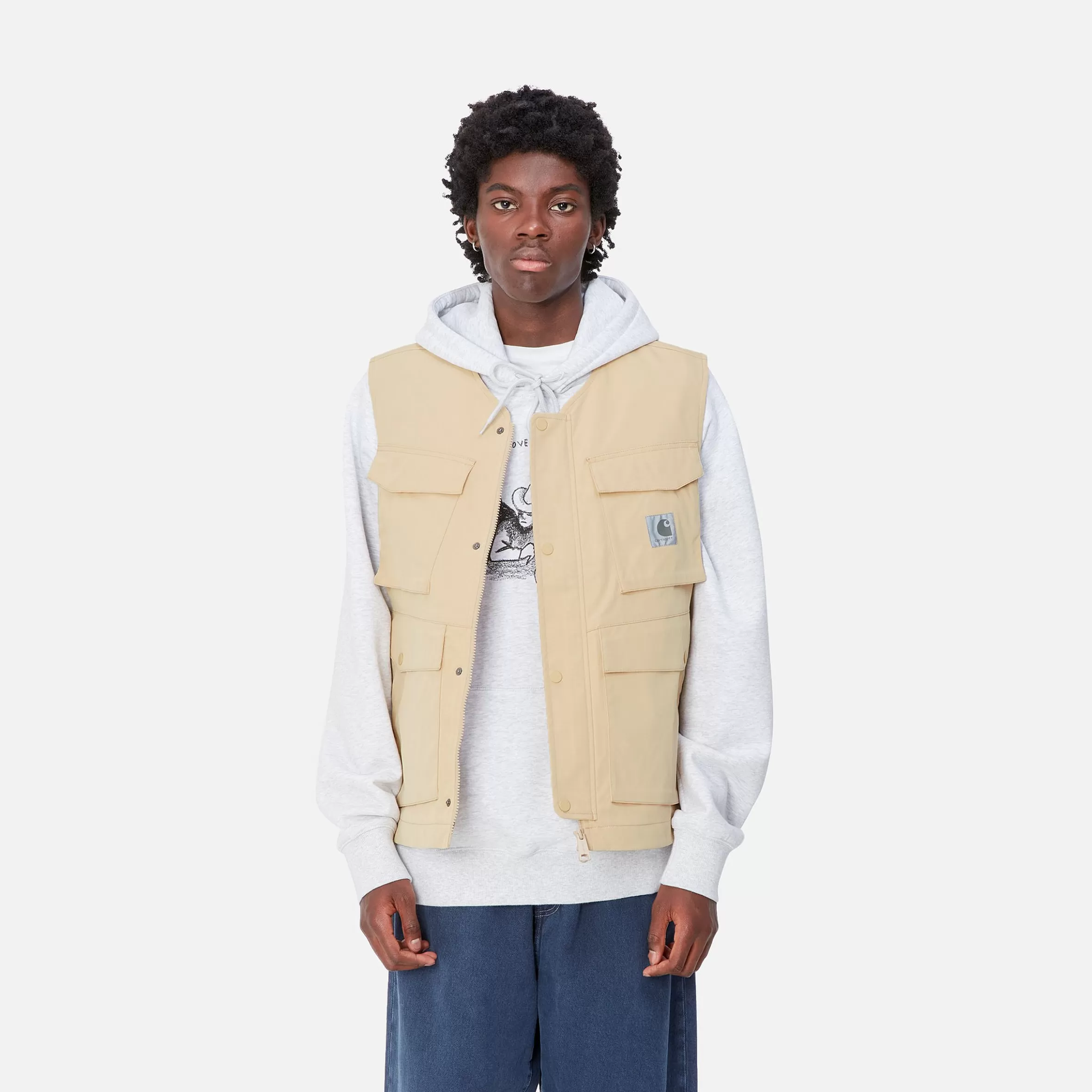 Blusões E Coletes | Carhartt WIP Balto Vest Cornsilk