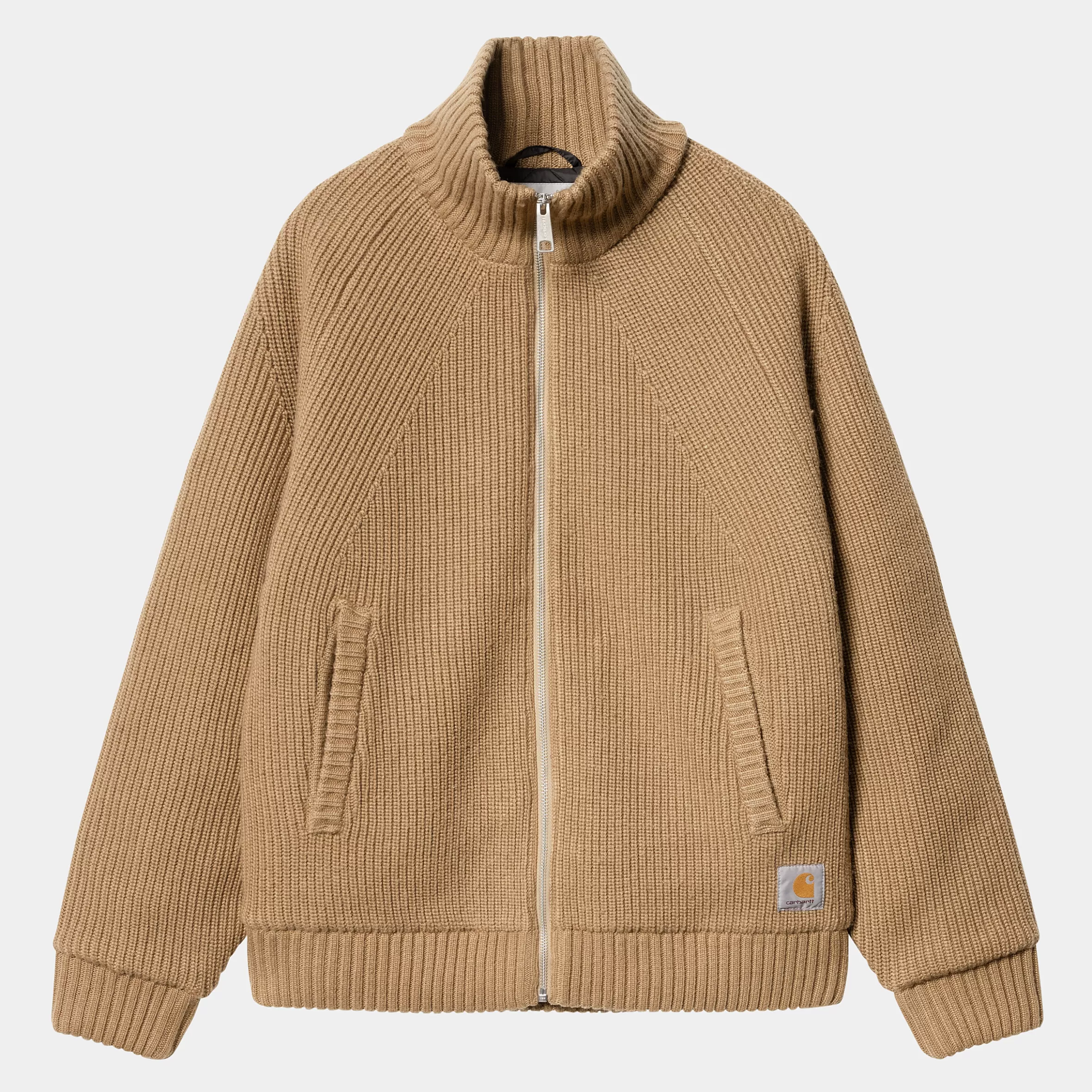 Malhas | Carhartt WIP Banley Sweater Jacket Peanut