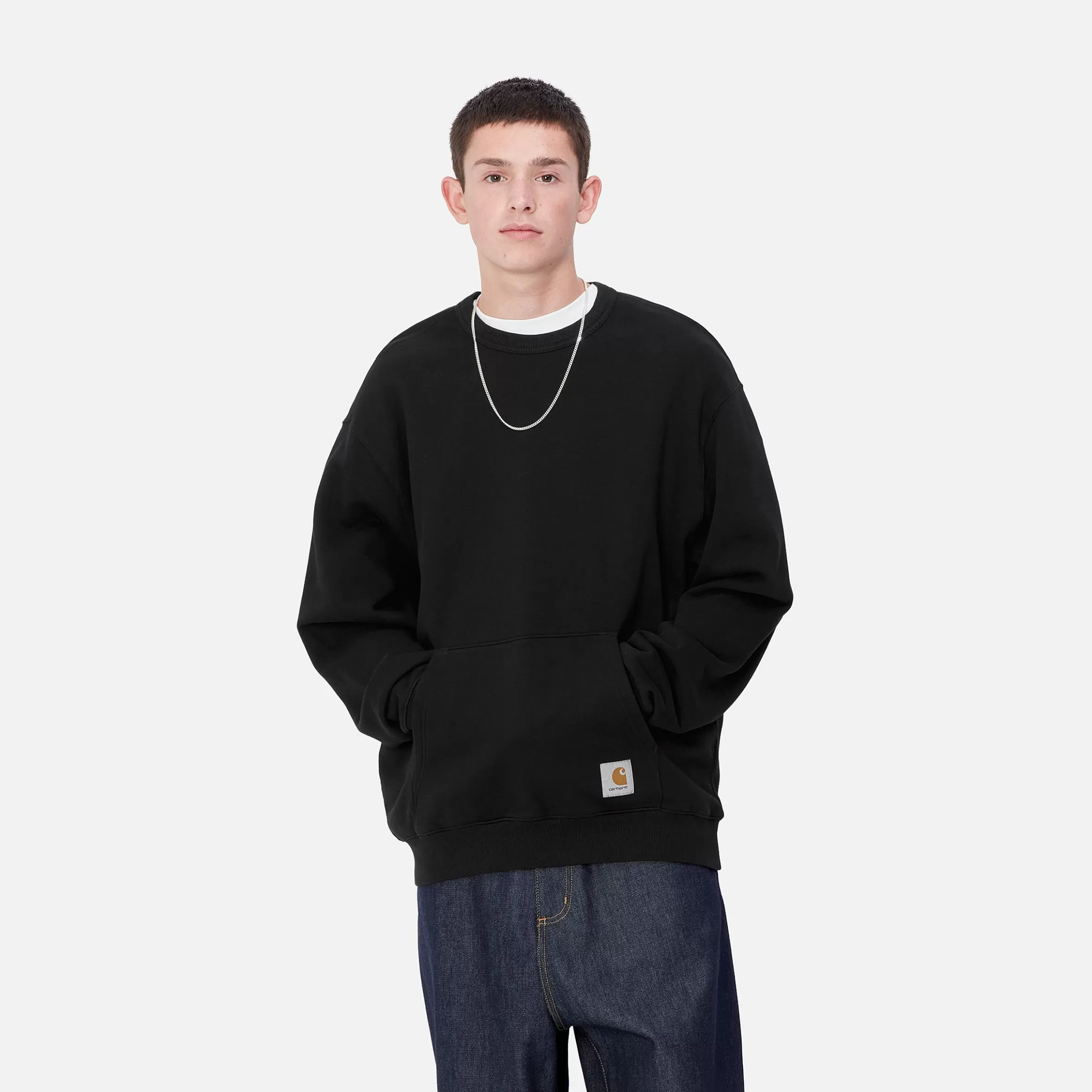 Sweats | Carhartt WIP Billy Sweat Black