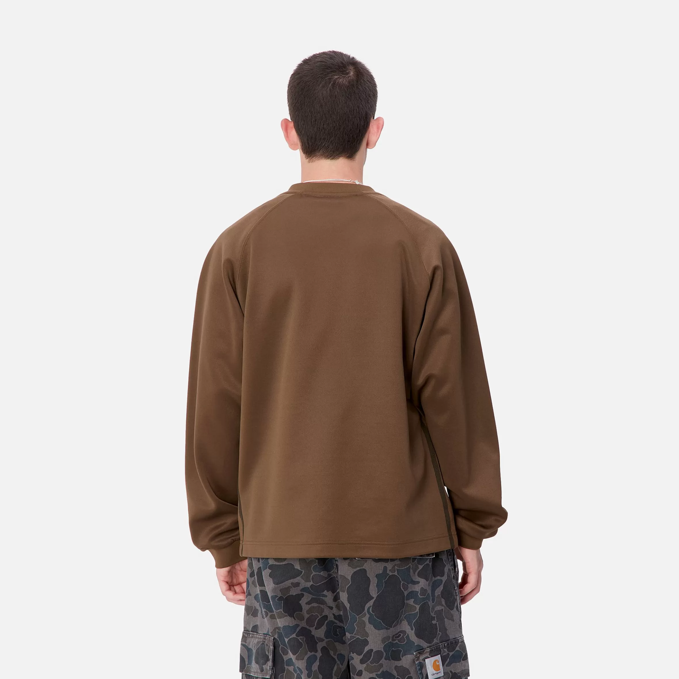 Sweats | Carhartt WIP Bolan V-Neck Sweat Chocolate / Tobacco