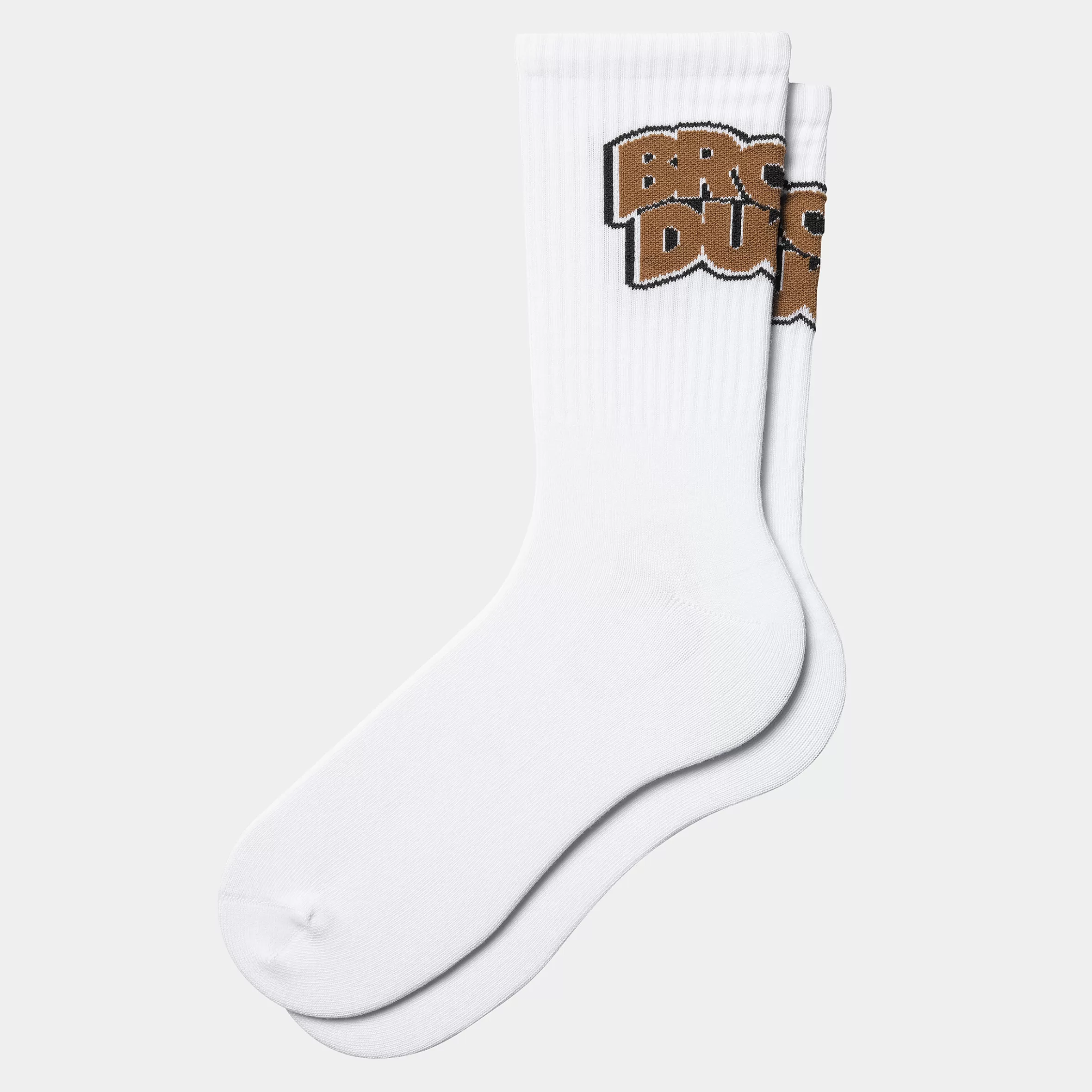 Acessórios | Meias | Carhartt WIP Brown Ducks Socks White