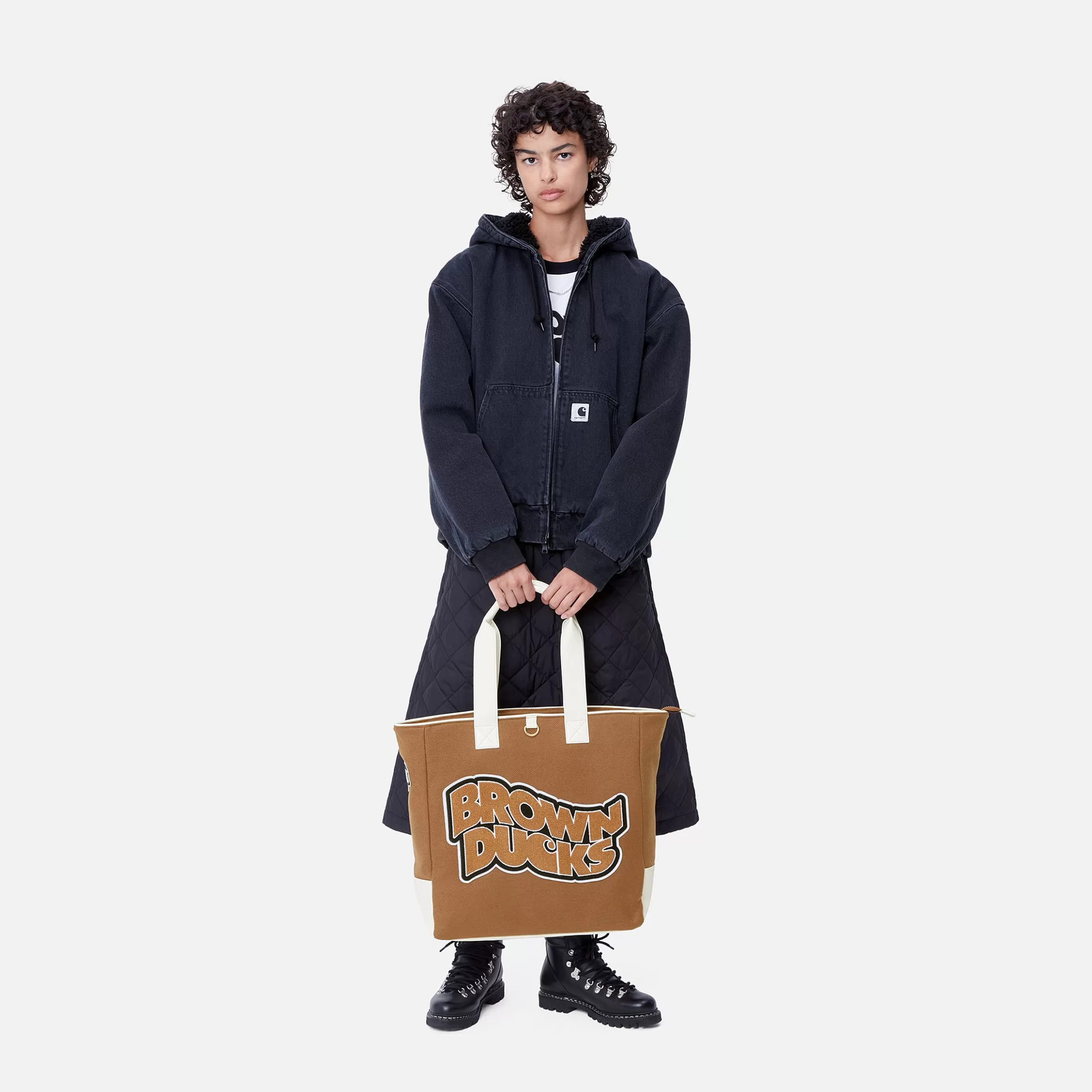 Acessórios | Bolsas | Carhartt WIP Brown Ducks Tote Hamilton Brown / Wax