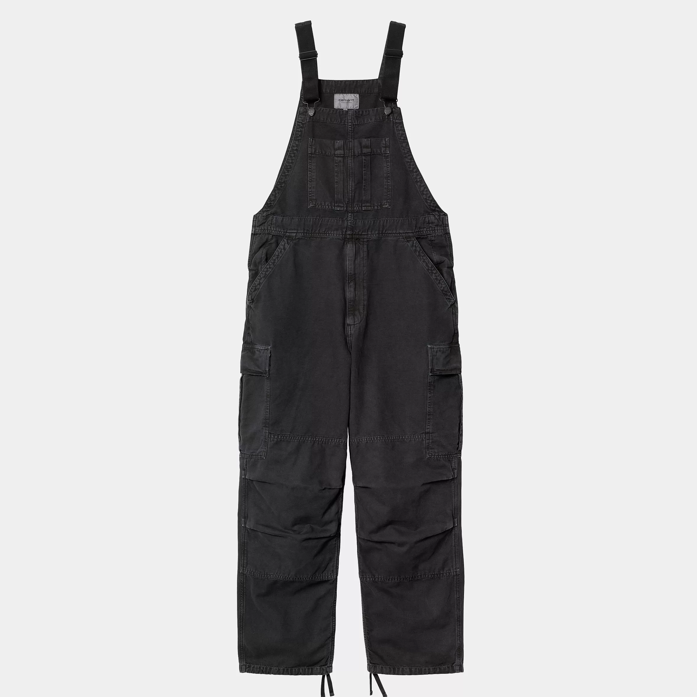 Calças | Jardineiras | Carhartt WIP Cargo Bib Overall Black