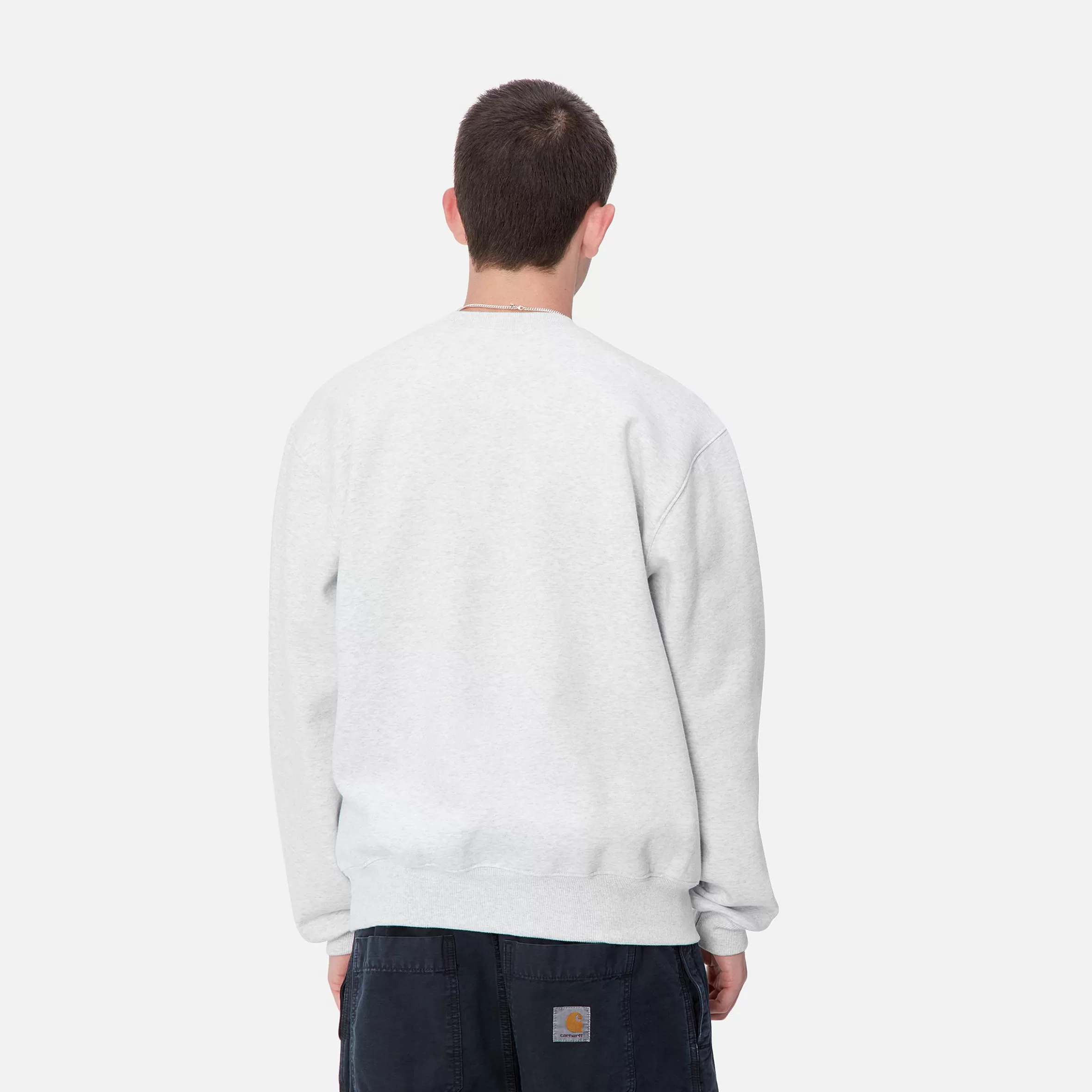 Sweats | Carhartt WIP Carhartt Sweatshirt Ash Heather / Duck Blue