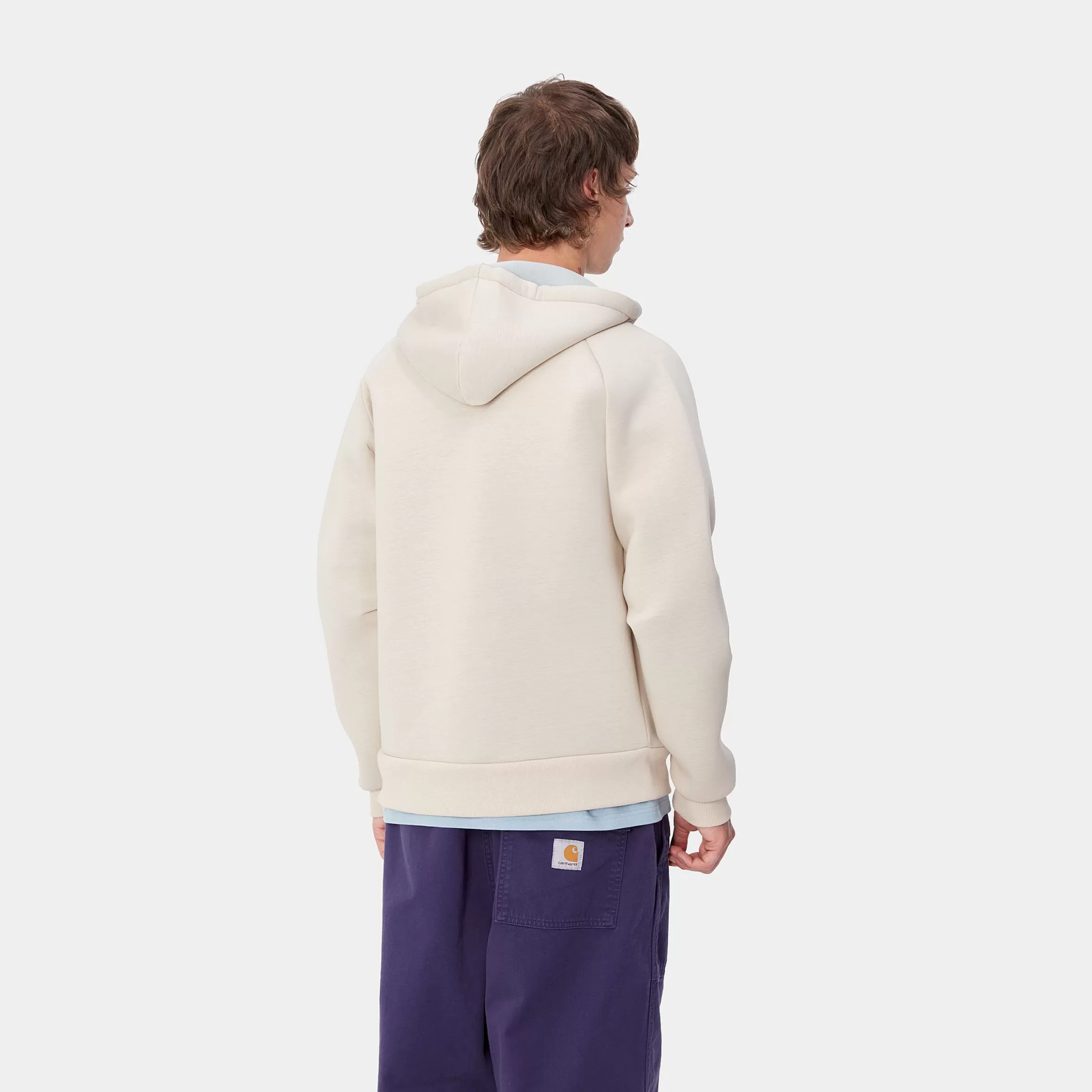 Blusões E Coletes | Sweats | Carhartt WIP Car-Lux Hooded Jacket Moonbeam / Grey