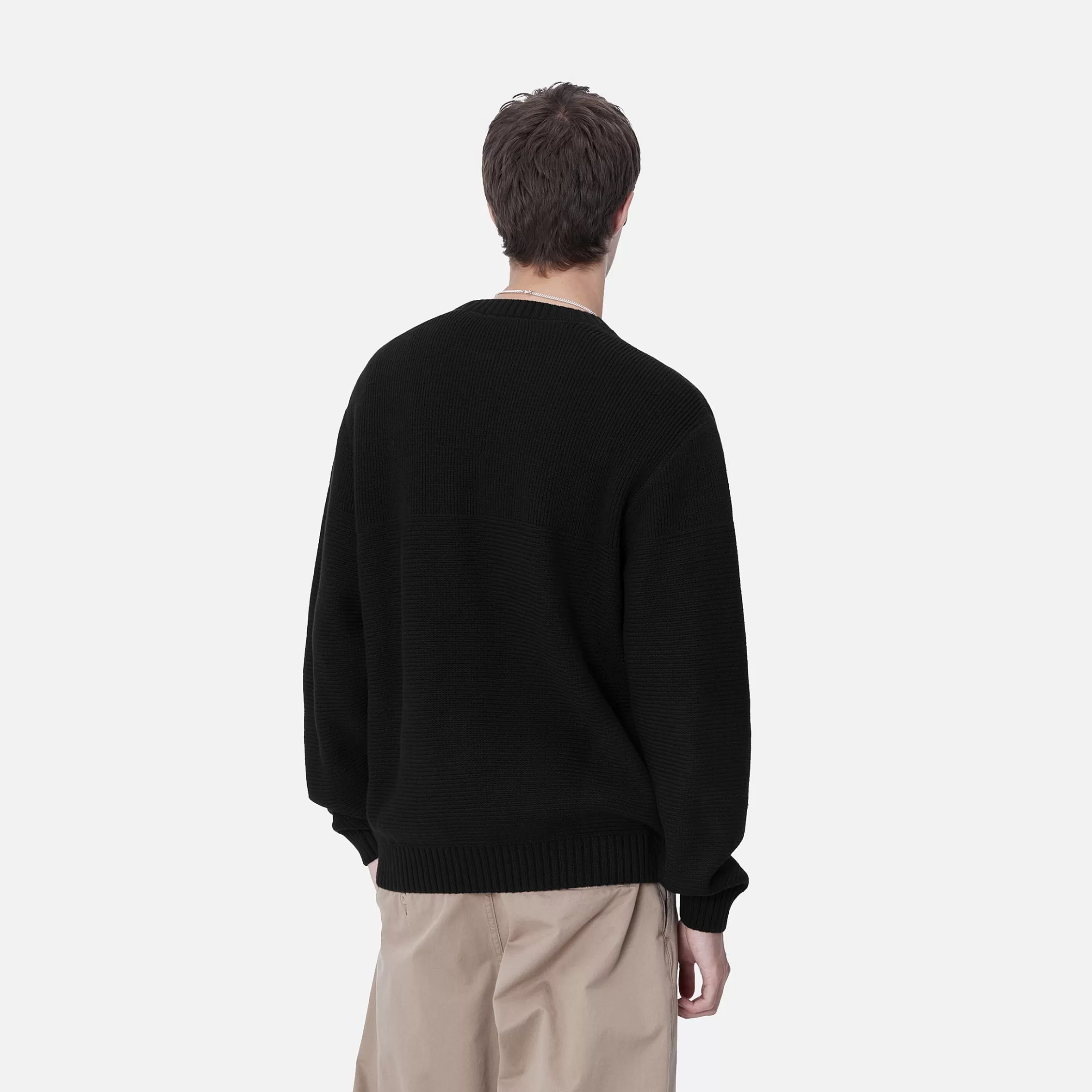 Malhas | Carhartt WIP Chane Sweater Black / Gold