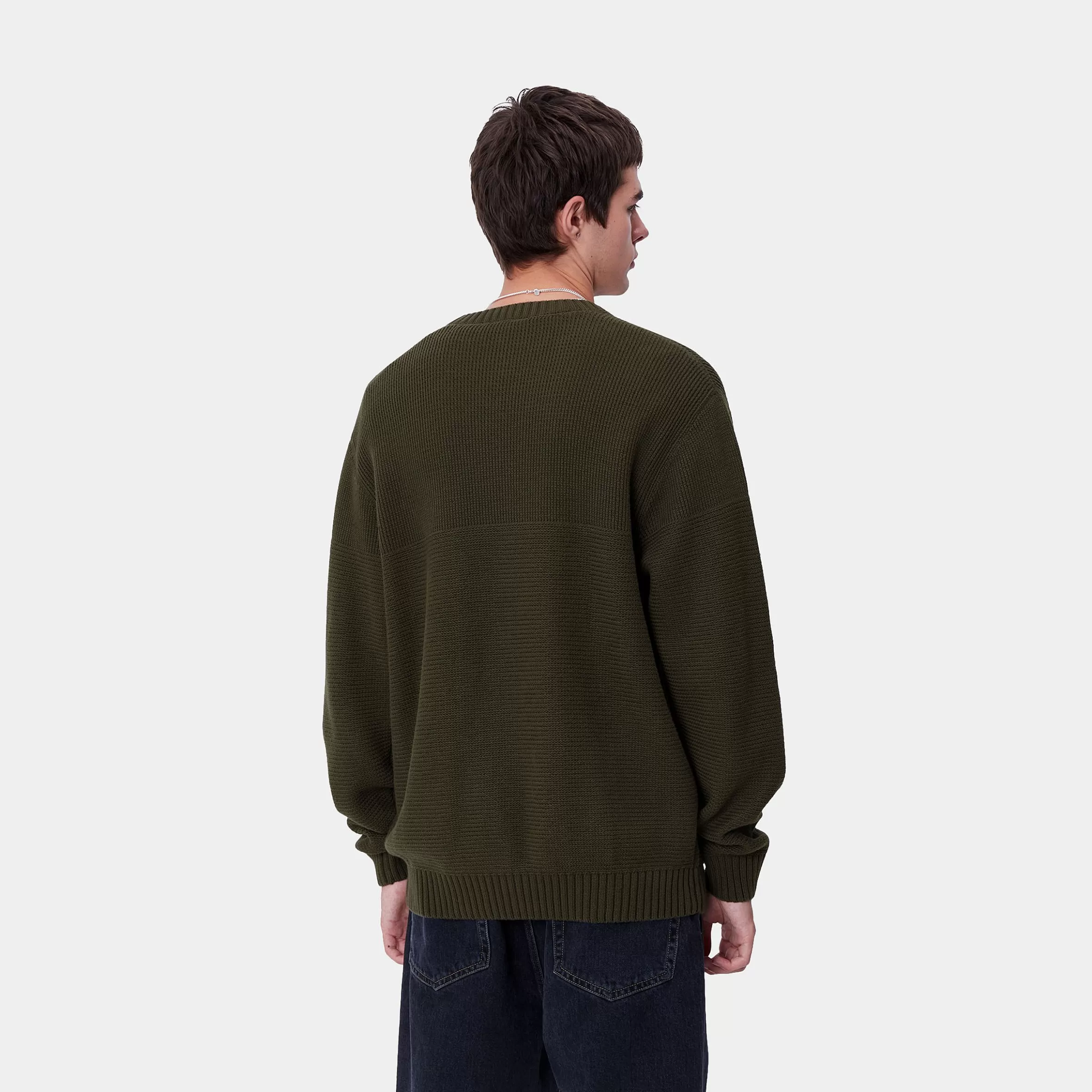 Malhas | Carhartt WIP Chane Sweater Cypress / Gold