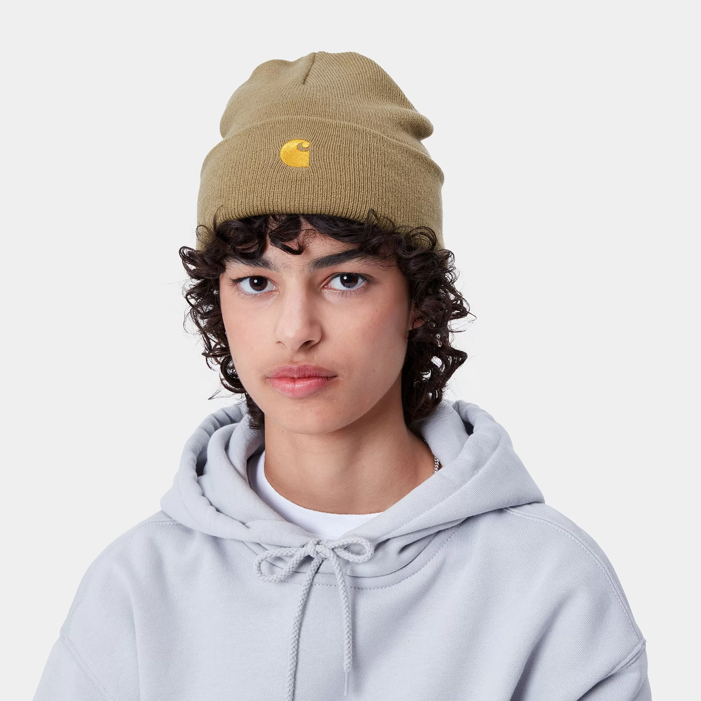 Acessórios | Bonnets | Carhartt WIP Chase Beanie Peanut / Gold