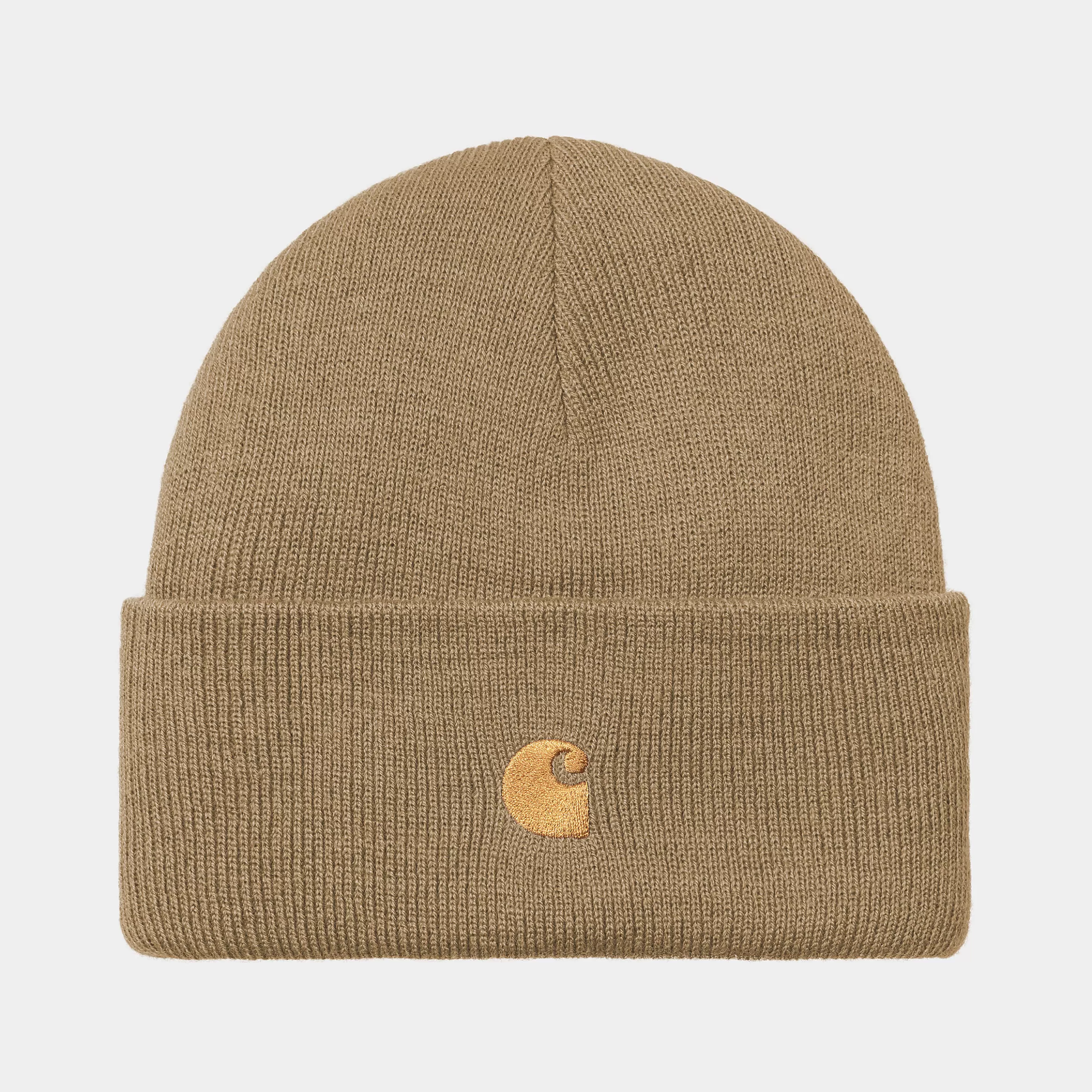 Acessórios | Bonnets | Carhartt WIP Chase Beanie Peanut / Gold