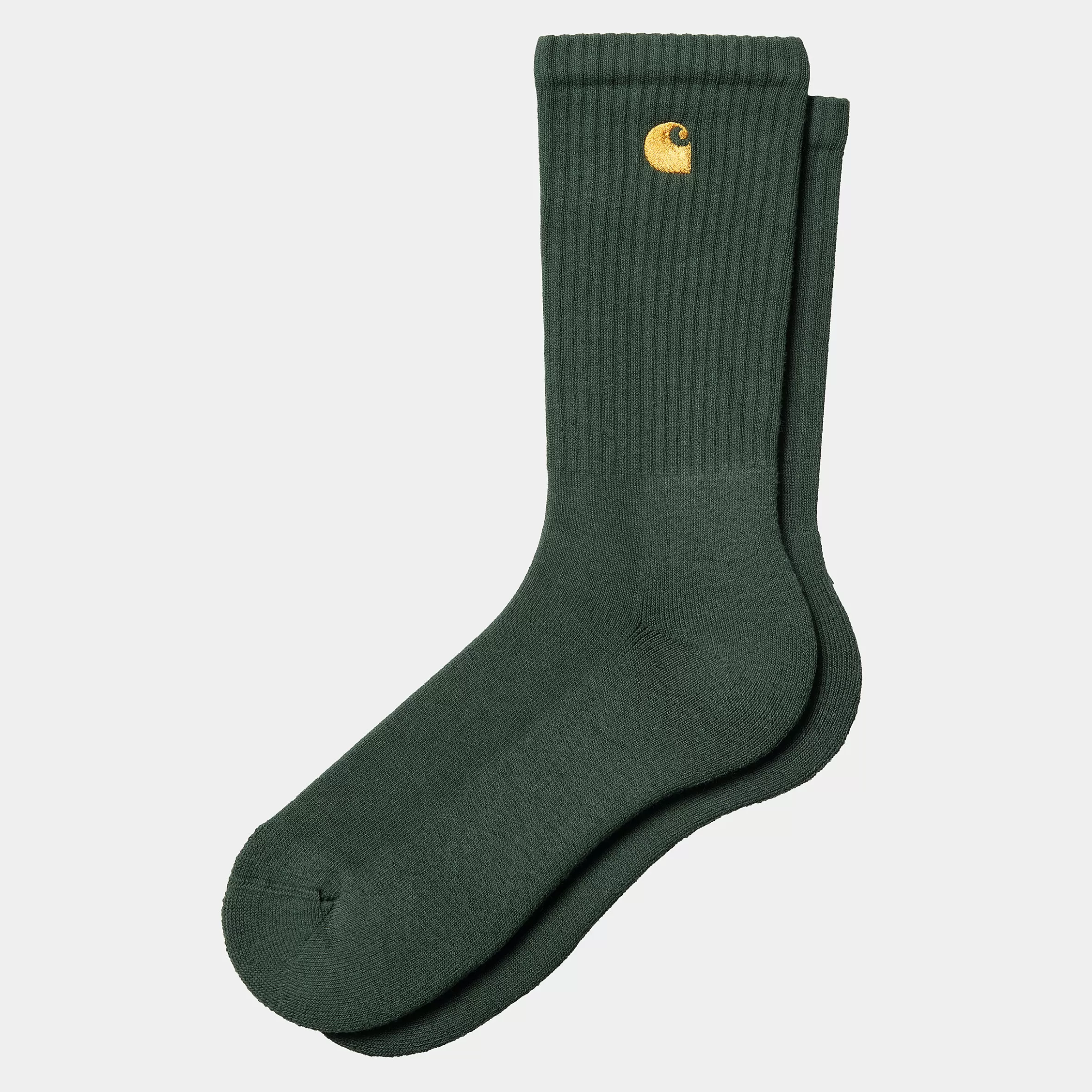 Acessórios | Meias | Carhartt WIP Chase Socks Sycamore Tree / Gold