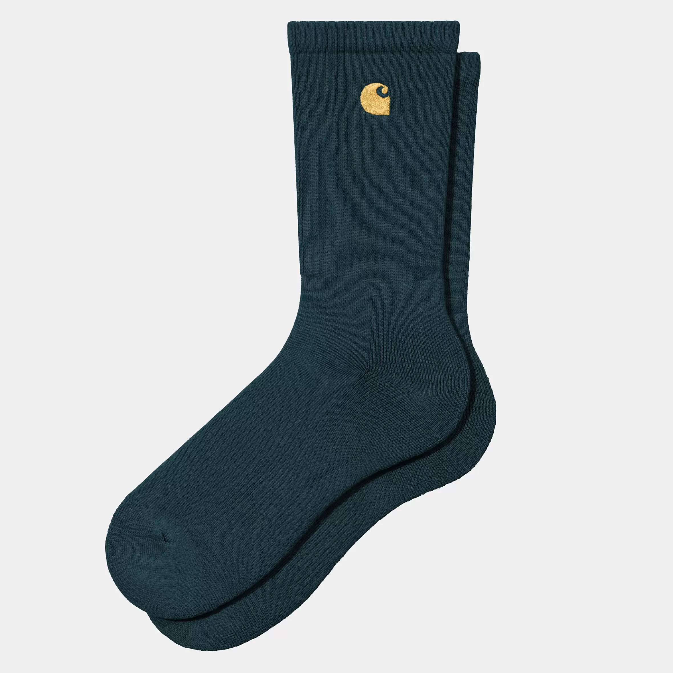 Acessórios | Meias | Carhartt WIP Chase Socks Duck Blue / Gold