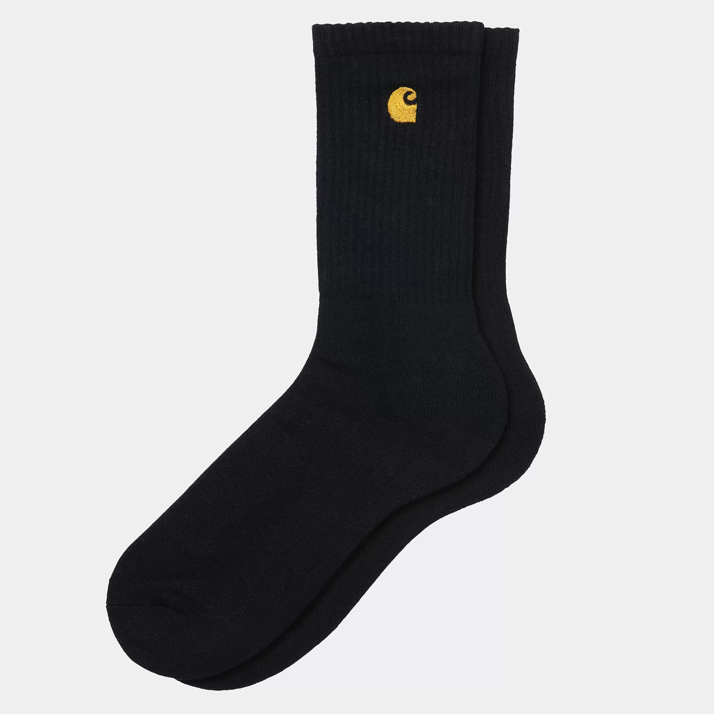 Meias | Acessórios | Carhartt WIP Chase Socks Black / Gold