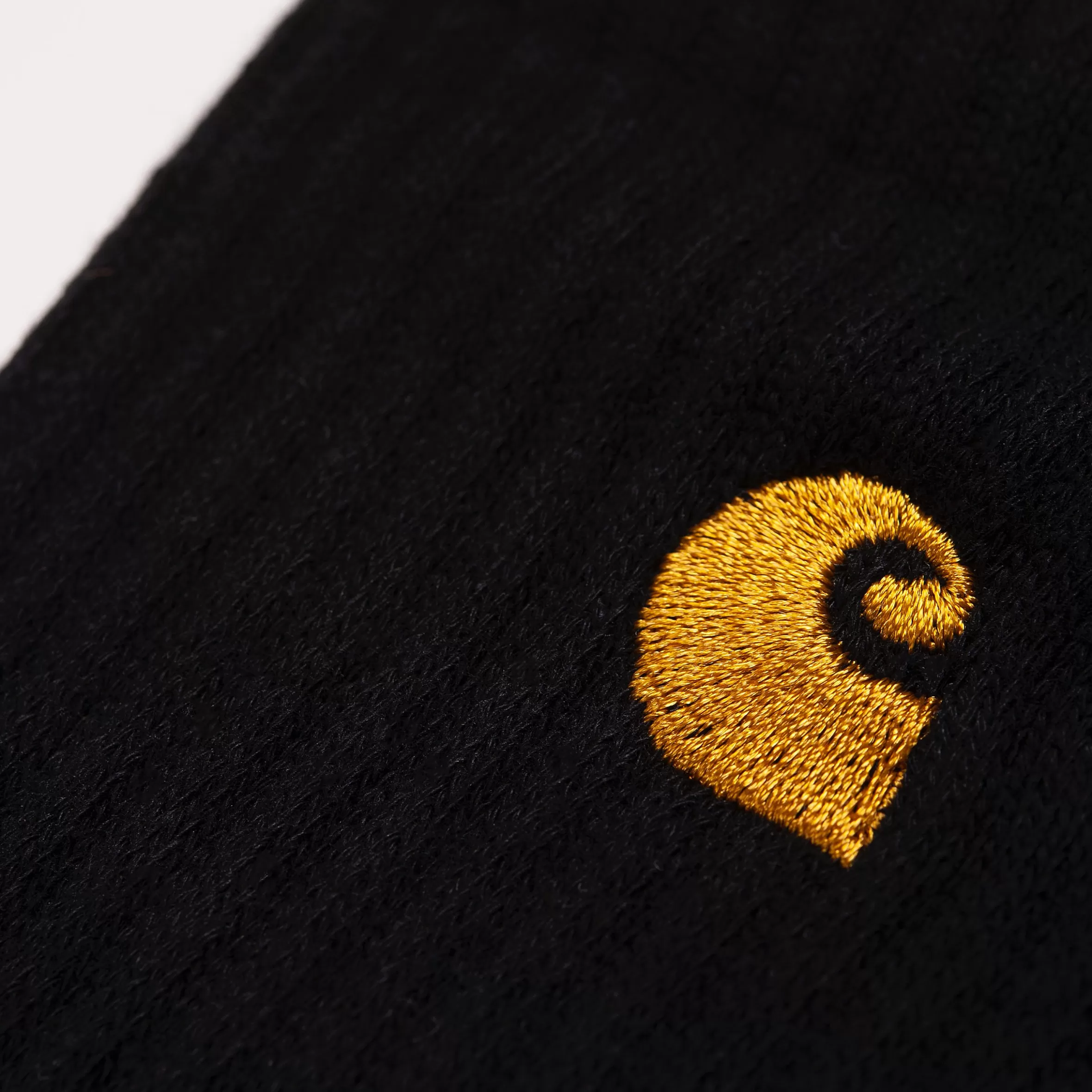 Meias | Acessórios | Carhartt WIP Chase Socks Black / Gold