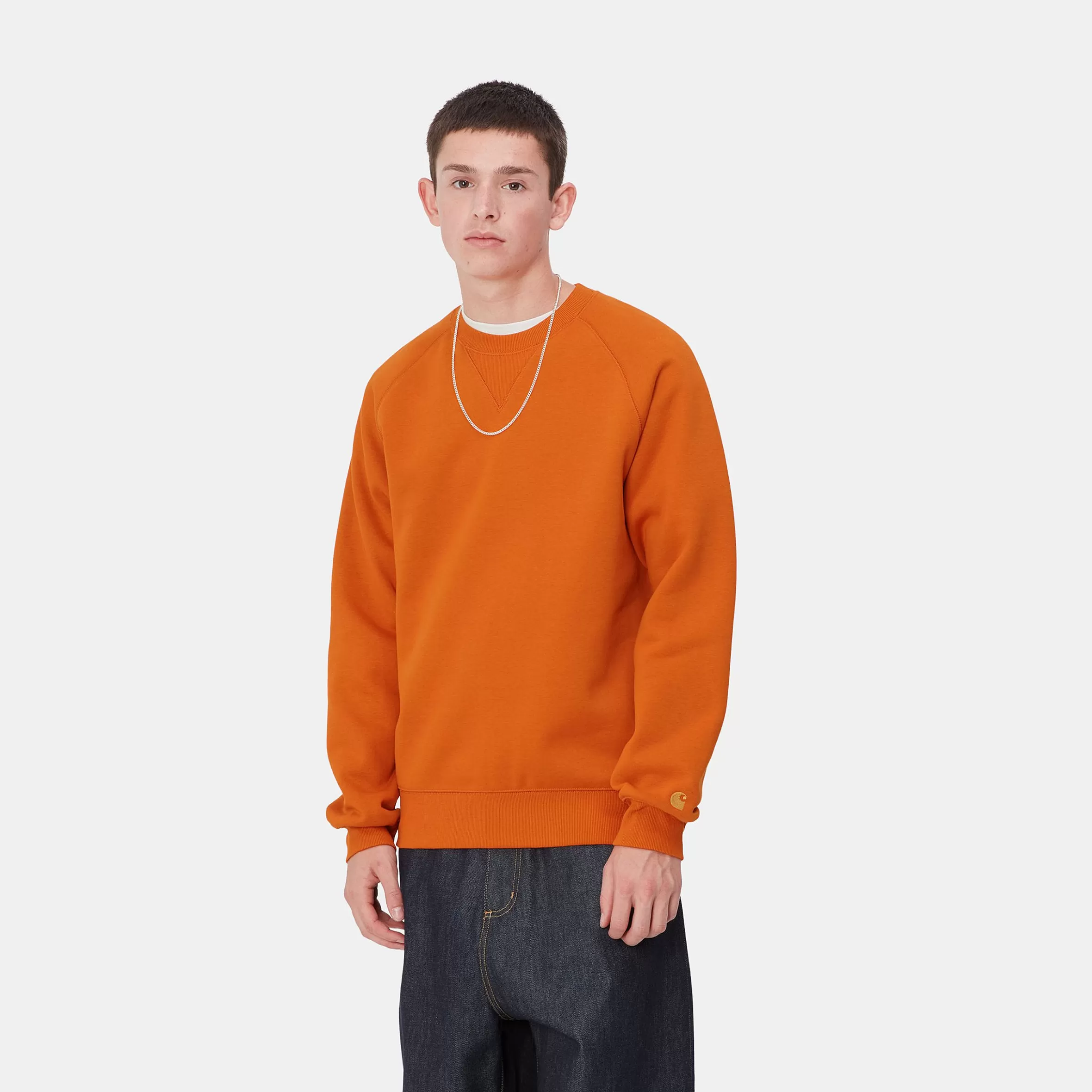 Sweats | Carhartt WIP Chase Sweatshirt Turmeric / Gold