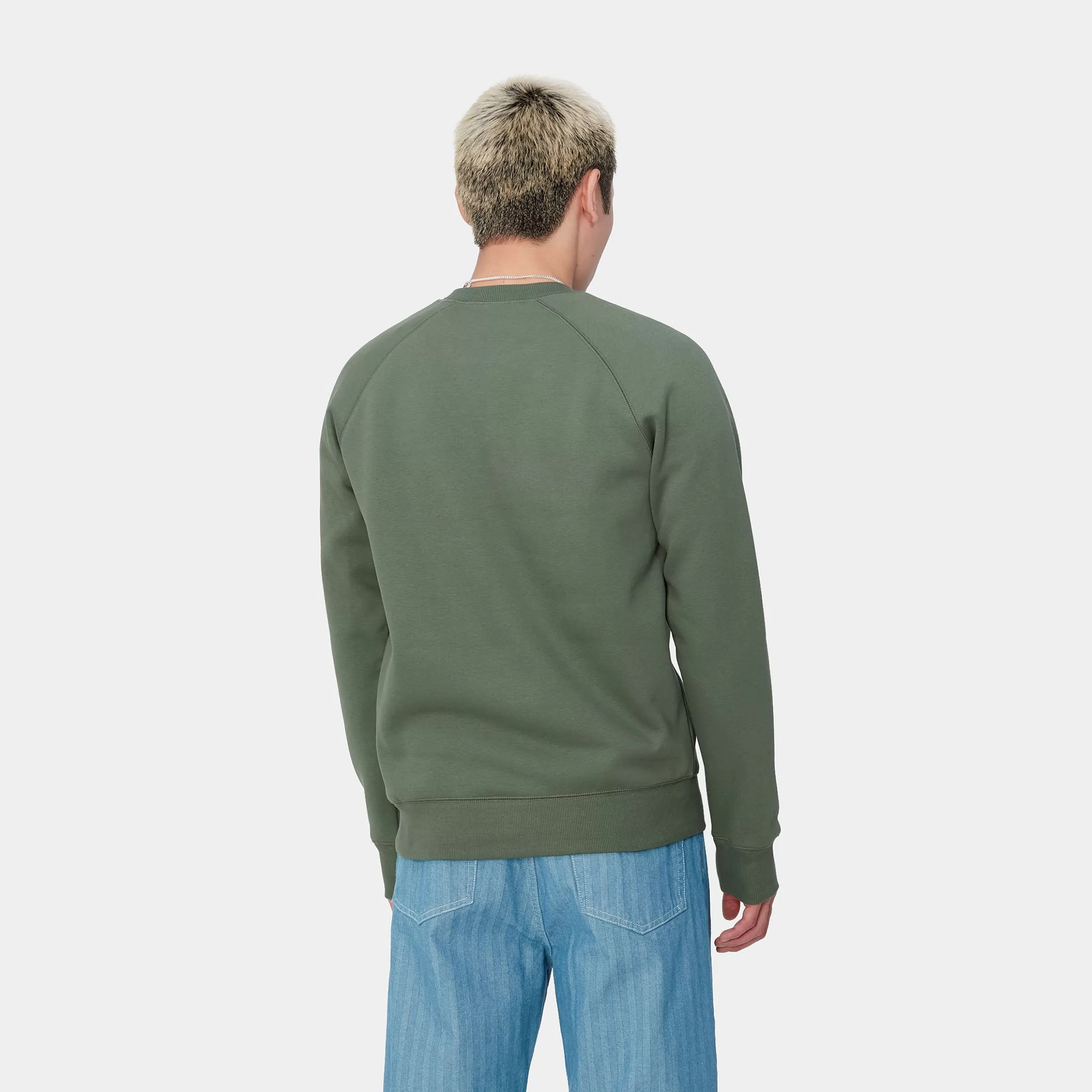 Sweats | Carhartt WIP Chase Sweatshirt Duck Green / Gold