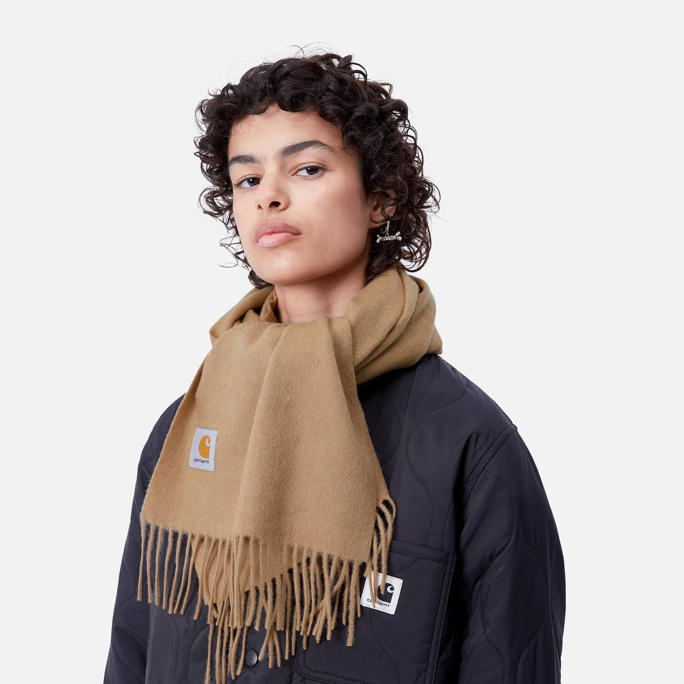 Acessórios | Luvas & Lenços | Carhartt WIP Clan Scarf Peanut