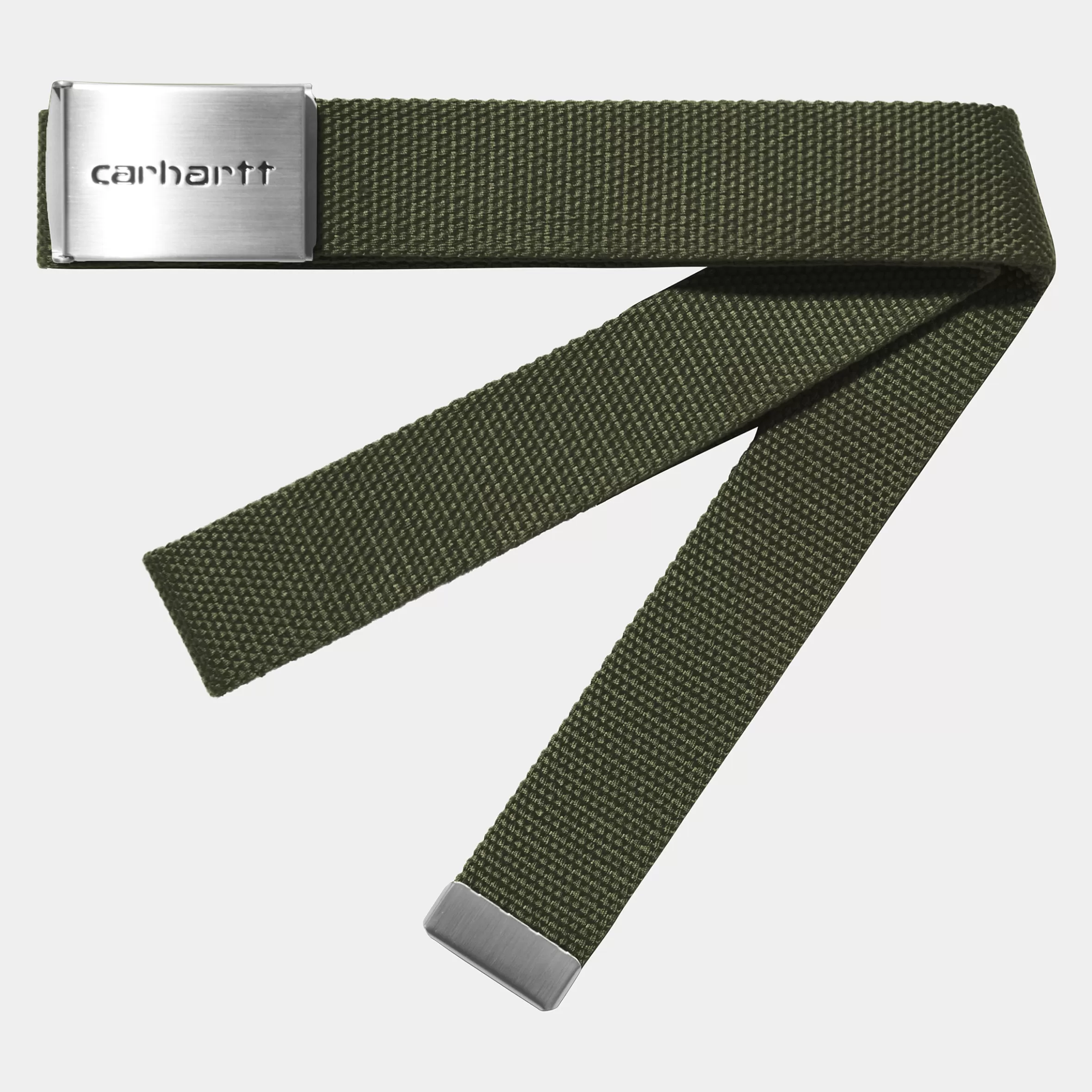 Acessórios | Cintos | Carhartt WIP Clip Belt Chrome Office Green