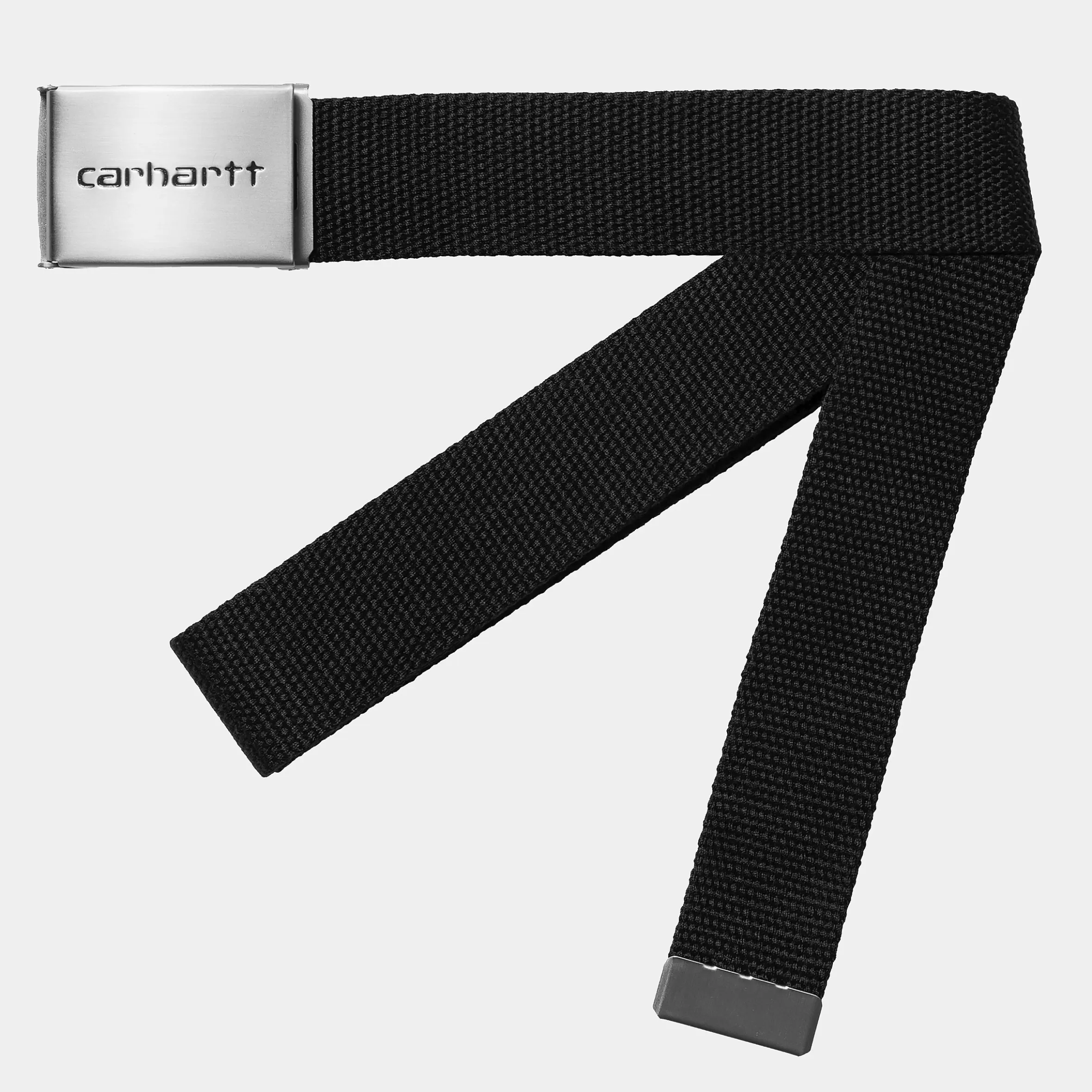 Acessórios | Cintos | Carhartt WIP Clip Belt Chrome Black