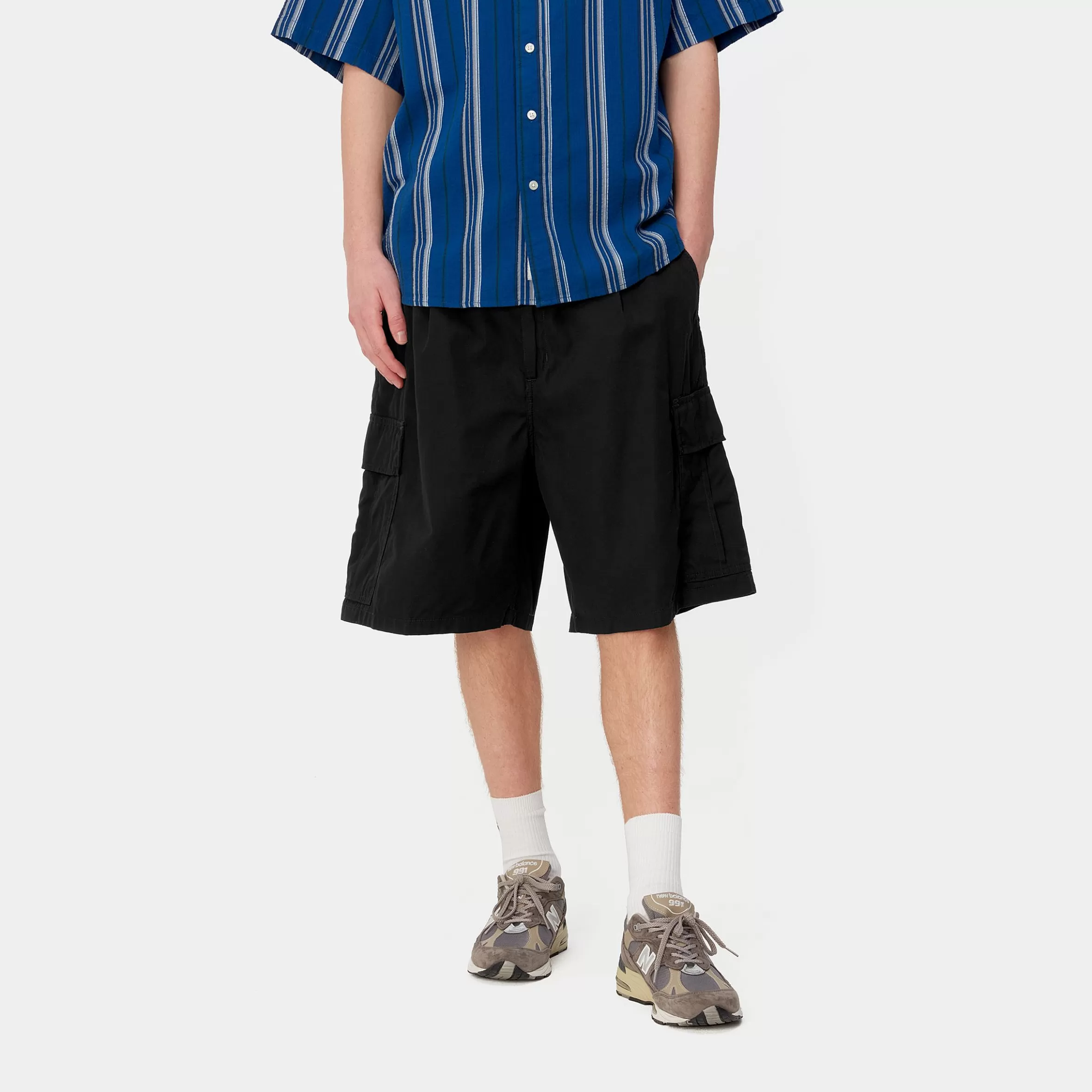 Calções E Banho | Carhartt WIP Cole Cargo Short Black