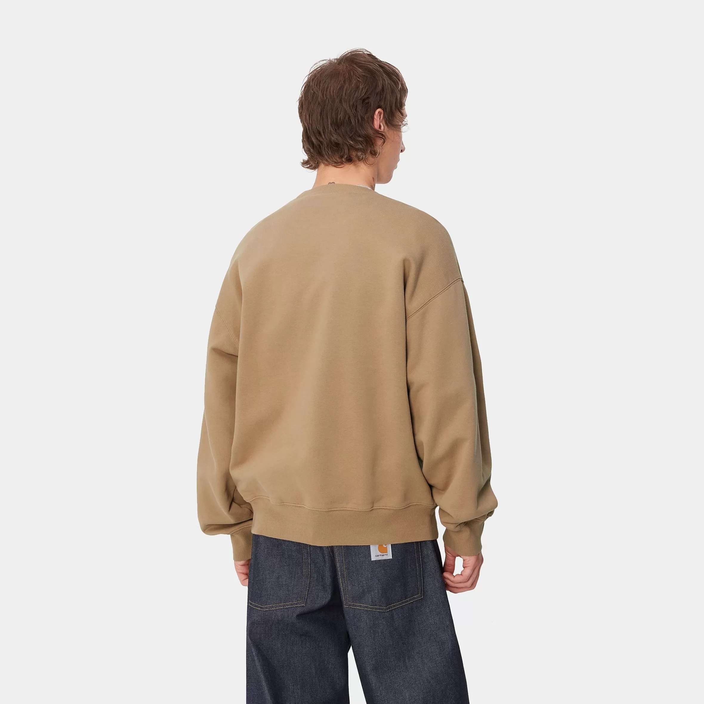 Sweats | Carhartt WIP Cross Screw Sweat Peanut / White