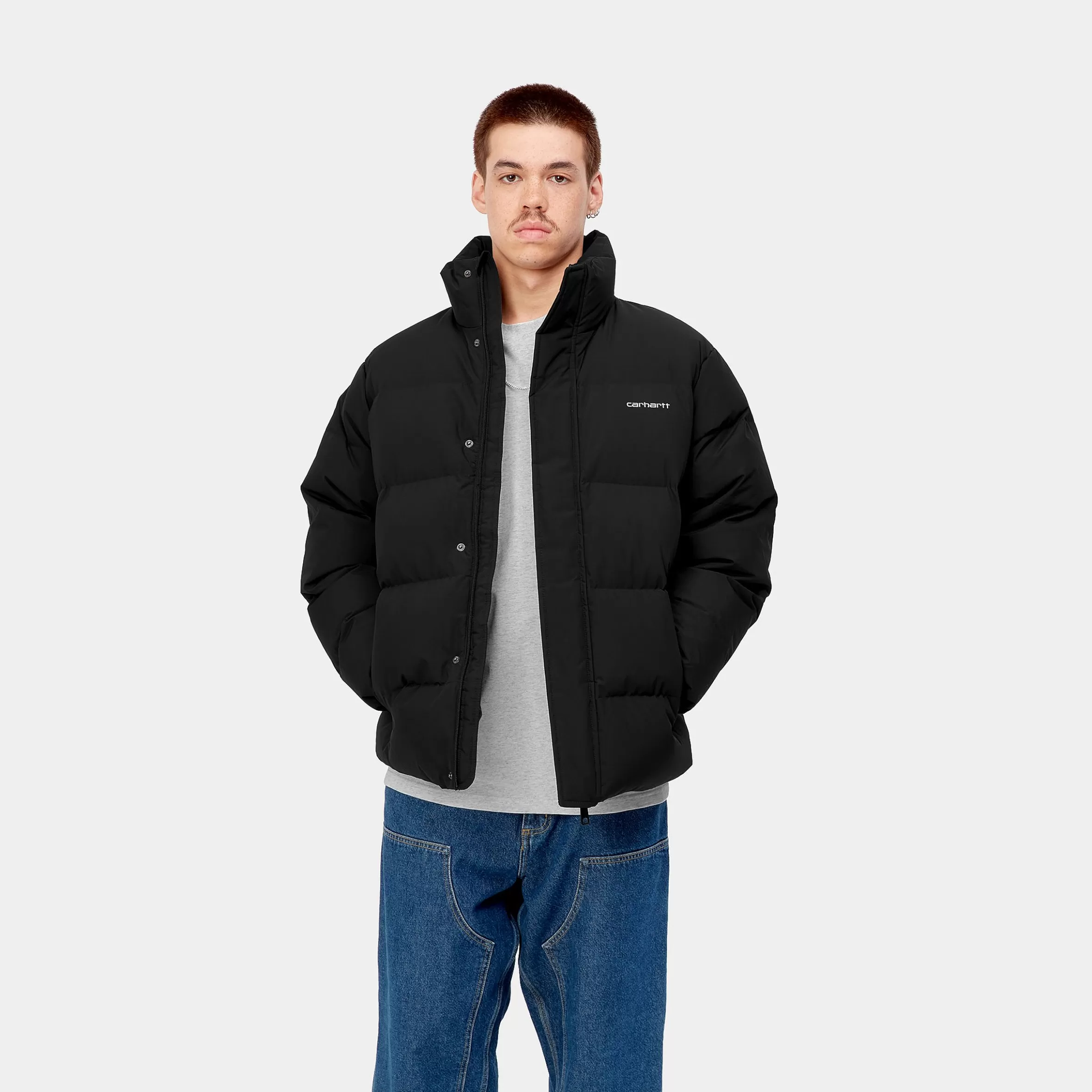 Blusões E Coletes | Carhartt WIP Danville Jacket Black / White