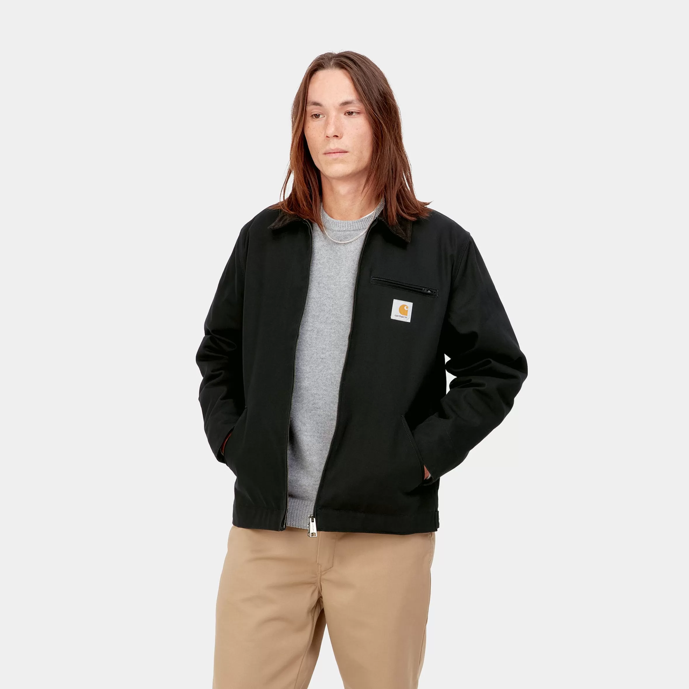 Blusões E Coletes | Carhartt WIP Detroit Jacket (Winter) Black / Black