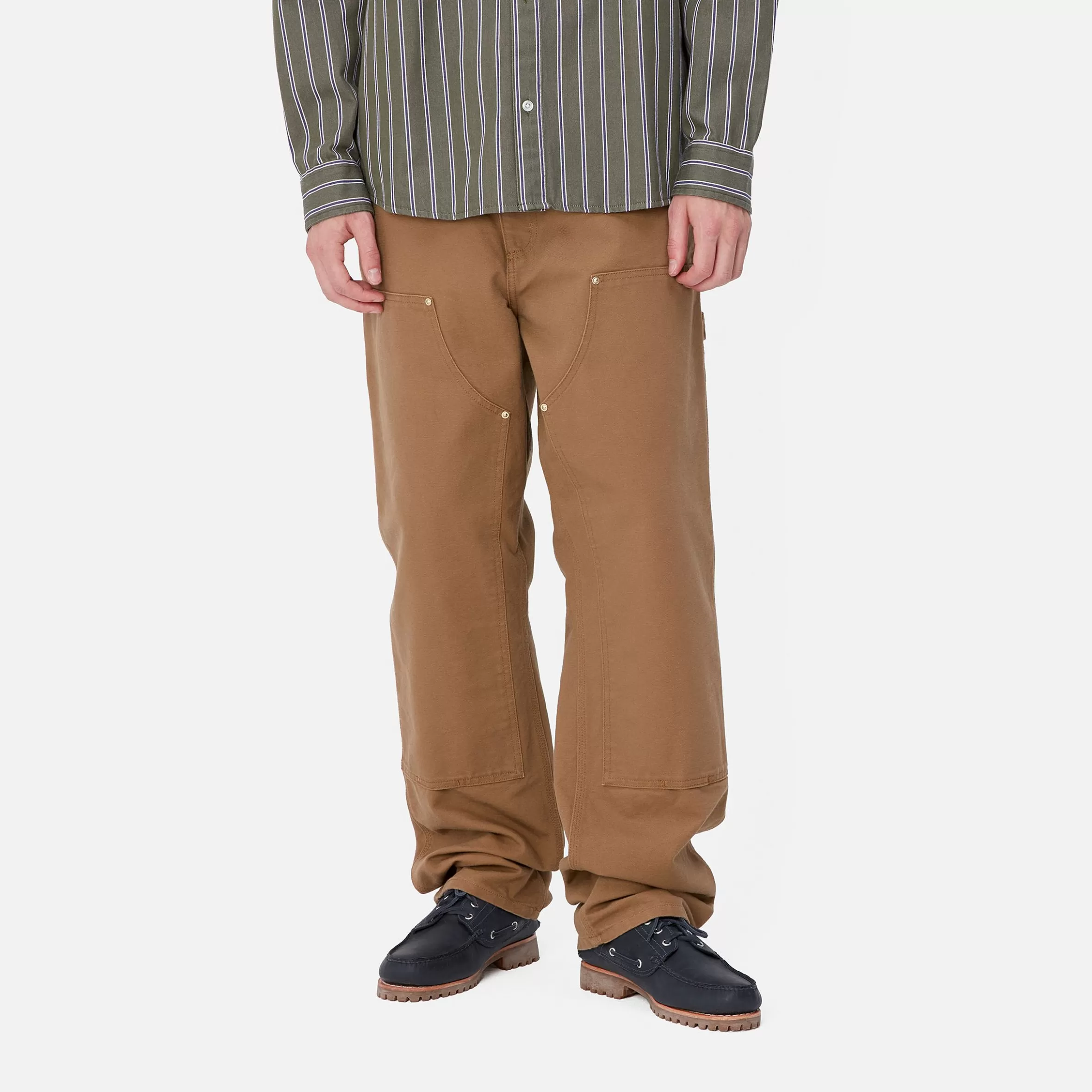 Calças | Carhartt WIP Double Knee Pant Hamilton Brown