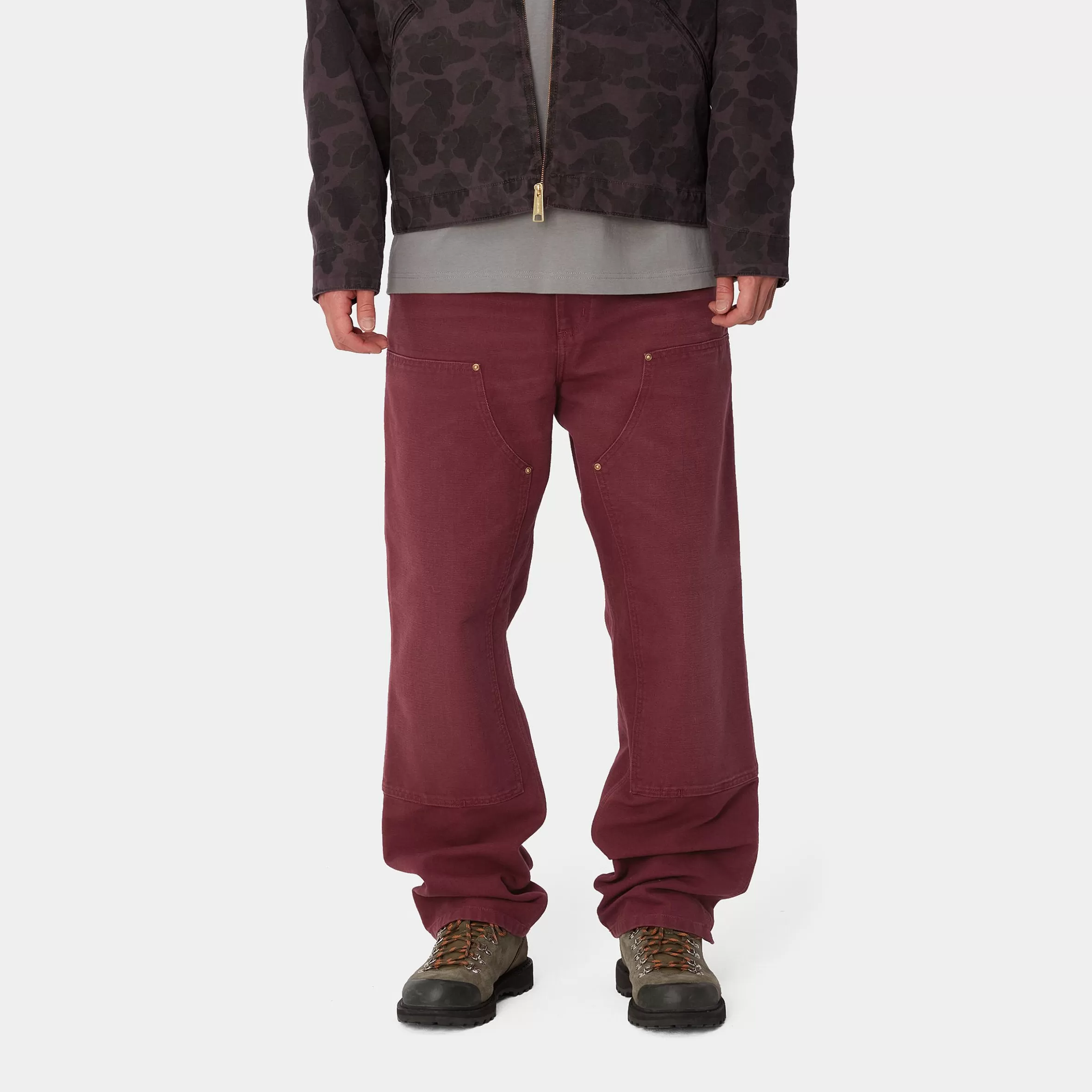 Calças | Carhartt WIP Double Knee Pant Malbec