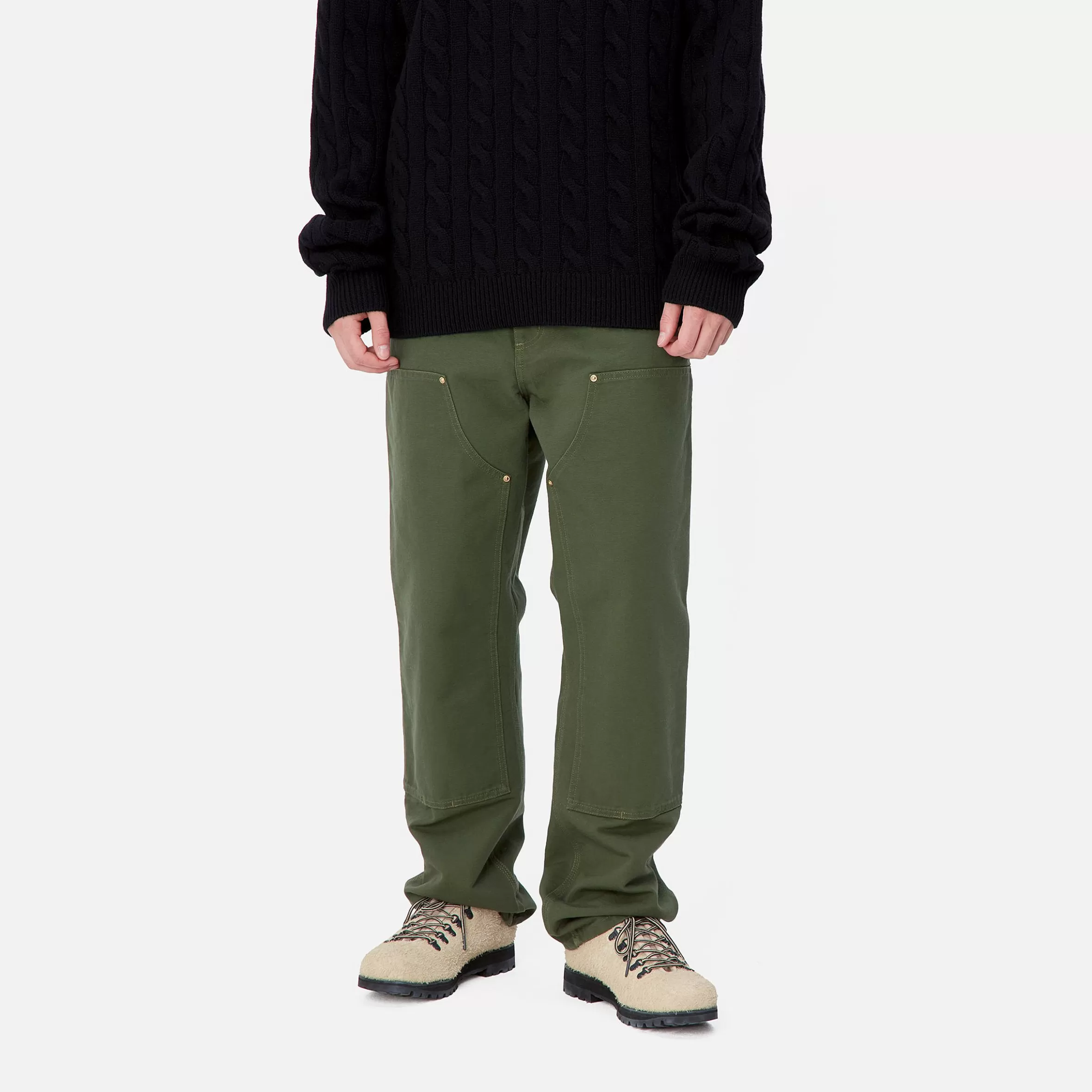 Calças | Carhartt WIP Double Knee Pant Tarragon