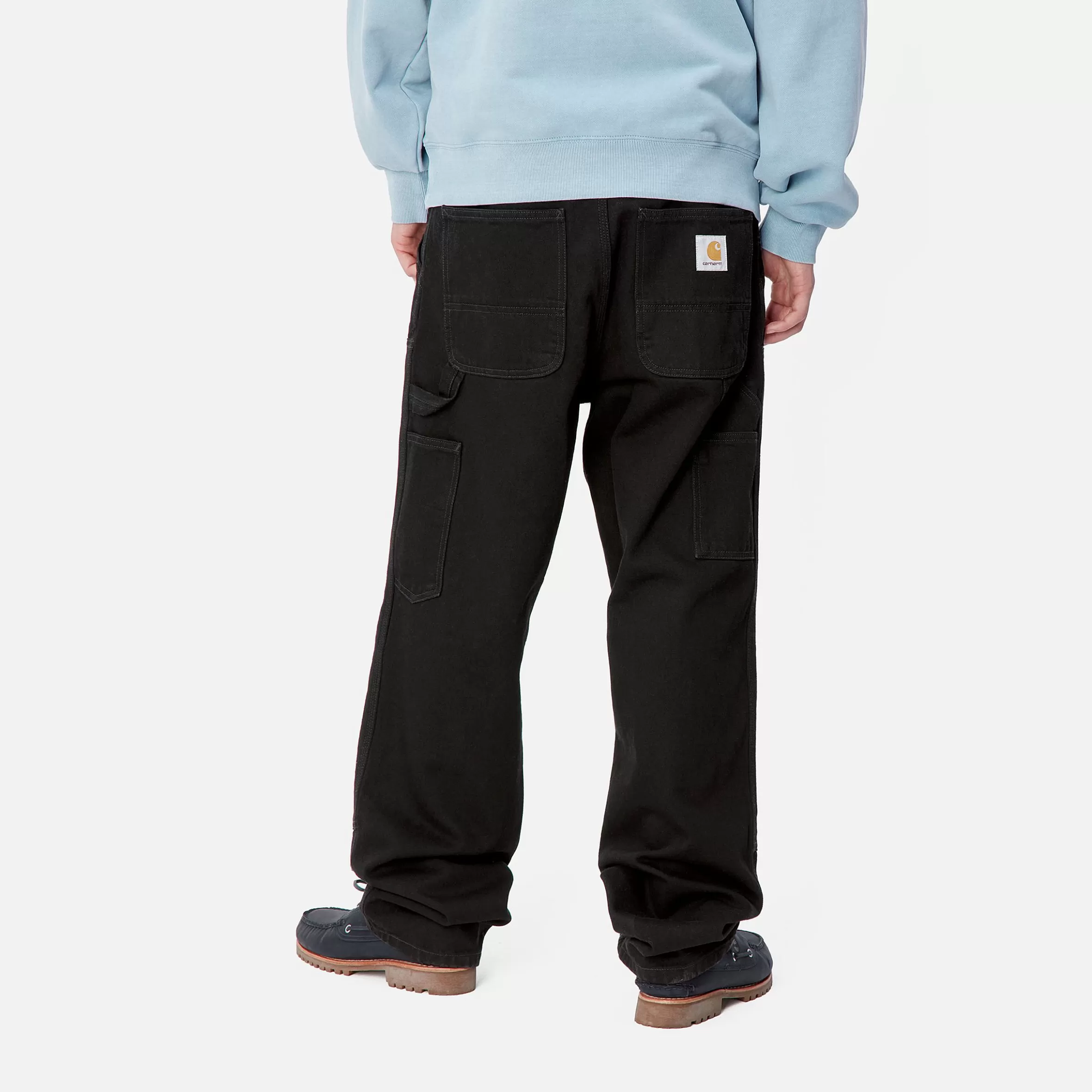 Ganga | Calças | Carhartt WIP Double Knee Pant Black