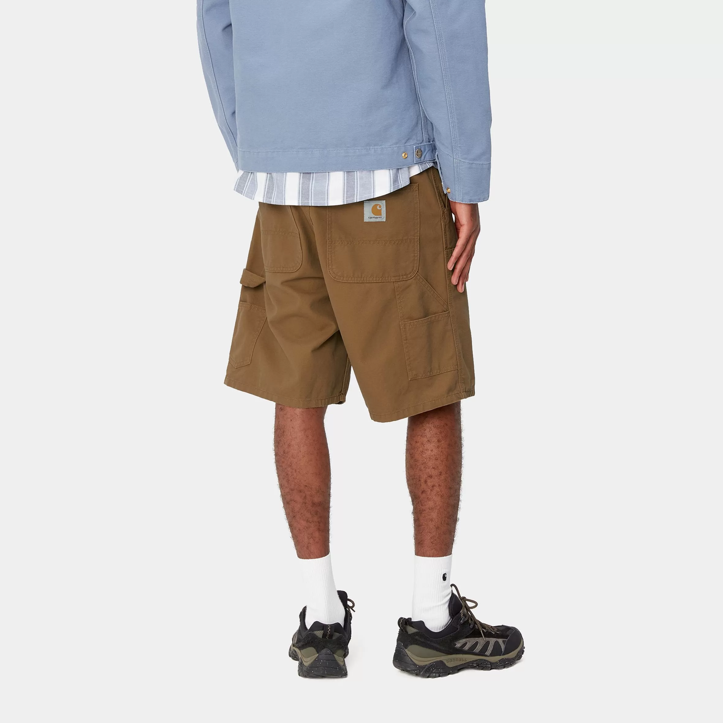 Calções E Banho | Carhartt WIP Double Knee Short Hamilton Brown