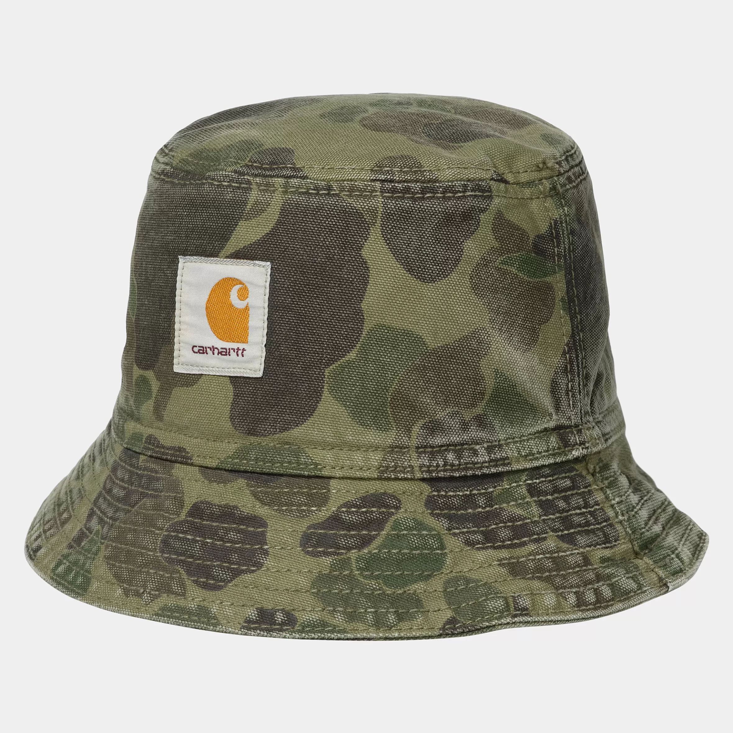 Acessórios | Bonés & Chapéus | Carhartt WIP Duck Bucket Hat Camo Duck, Green / Office Green