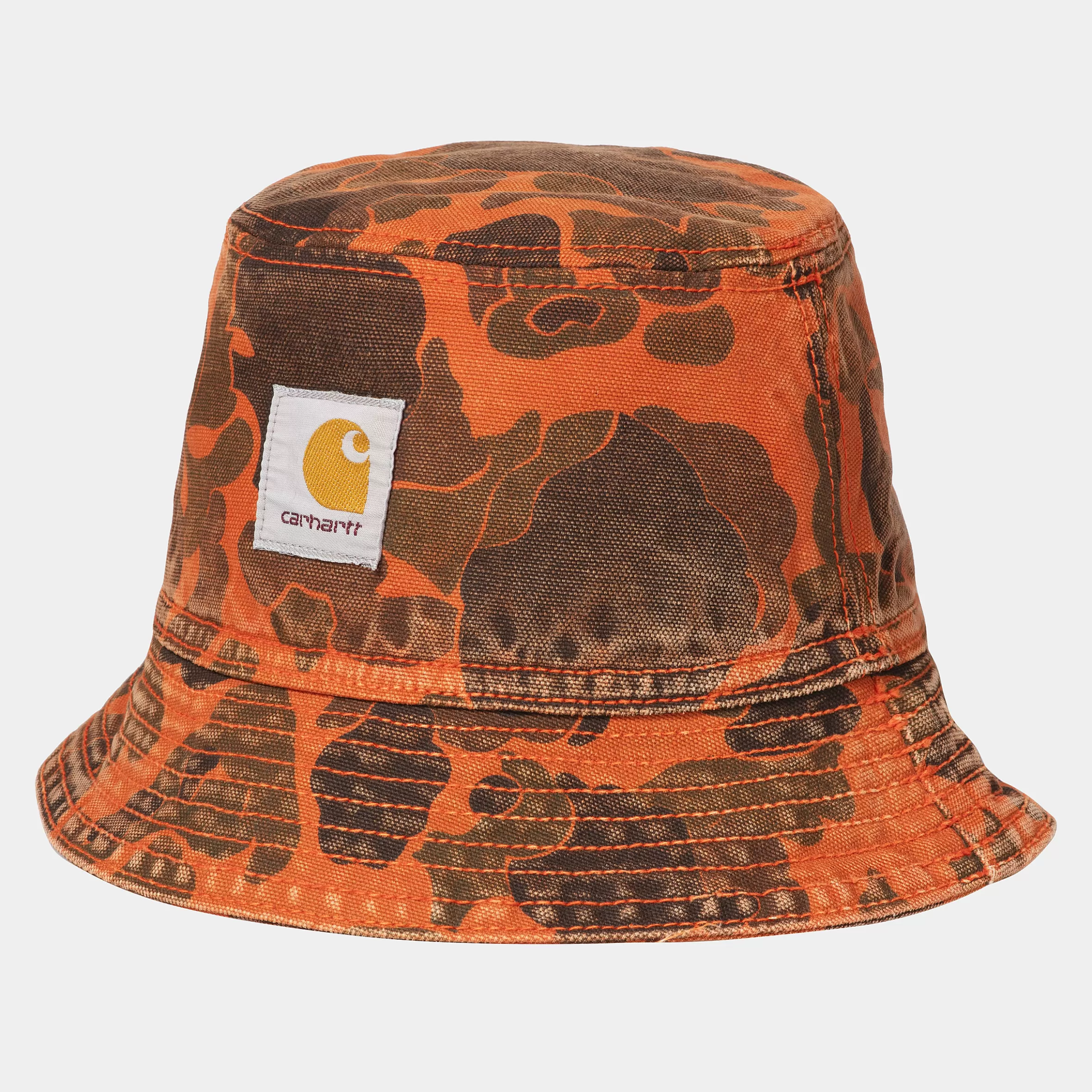 Acessórios | Bonés & Chapéus | Carhartt WIP Duck Bucket Hat Camo Duck, Green / Turmeric