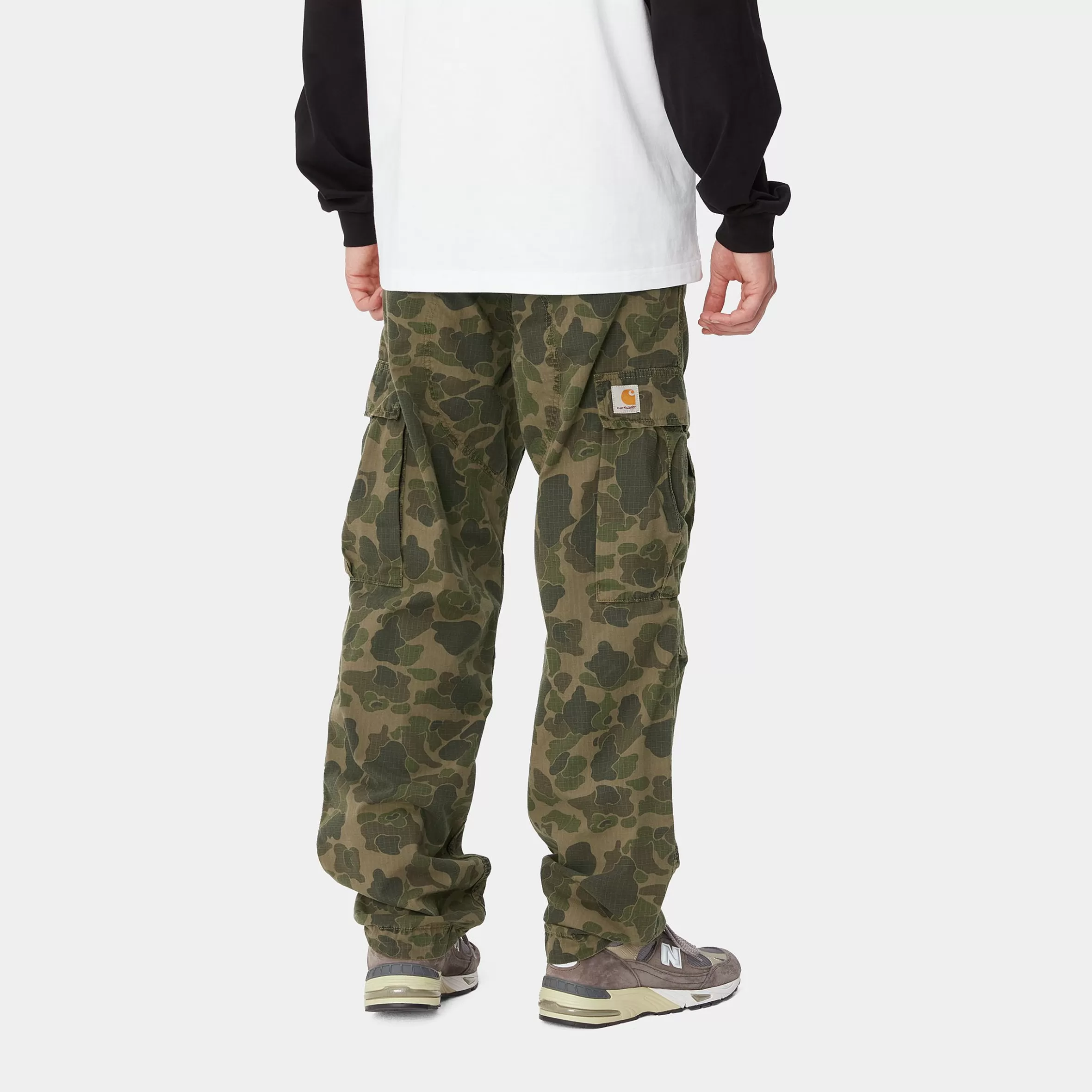 Calças | Carhartt WIP Duck Cargo Pant Camo Duck Green / Office Green